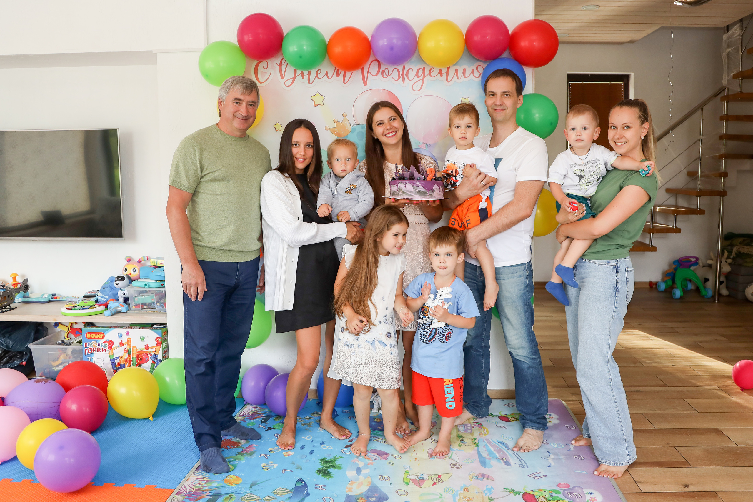 День Рождения 3 года. Фотограф Антон Чупринин