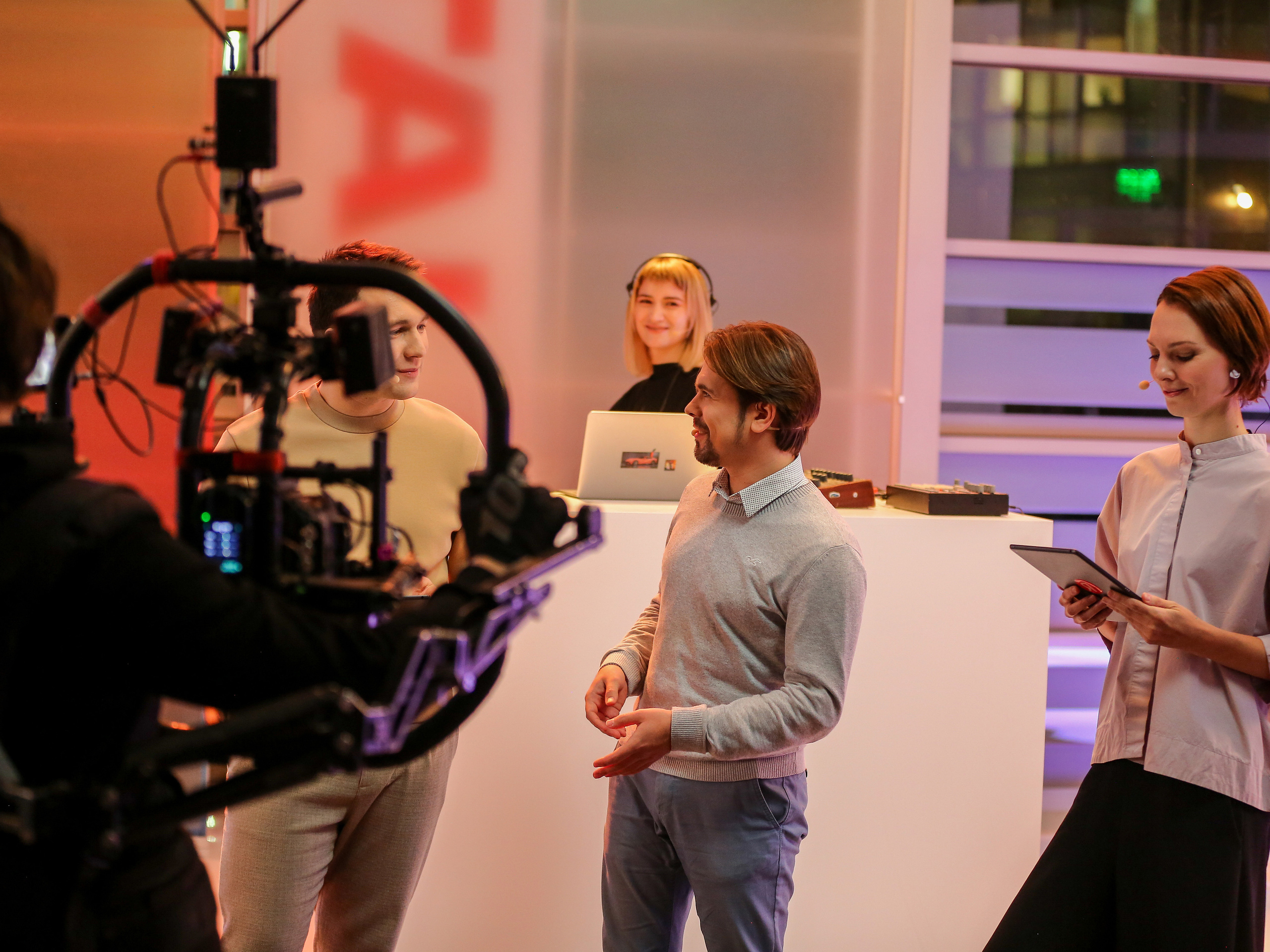 Яндекс прямой эфир. Фотограф Антон Чупринин