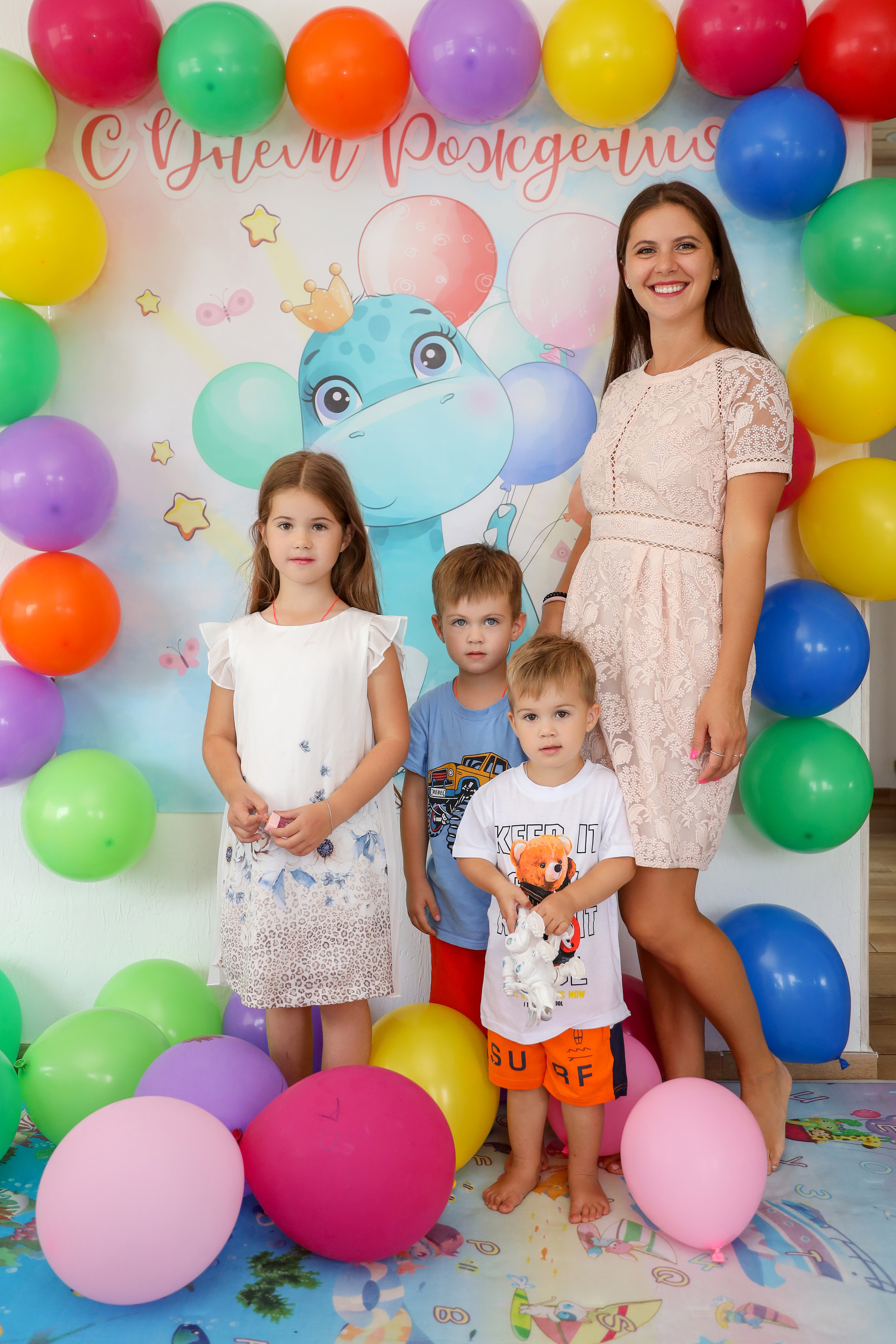 День Рождения 3 года. Фотограф Антон Чупринин