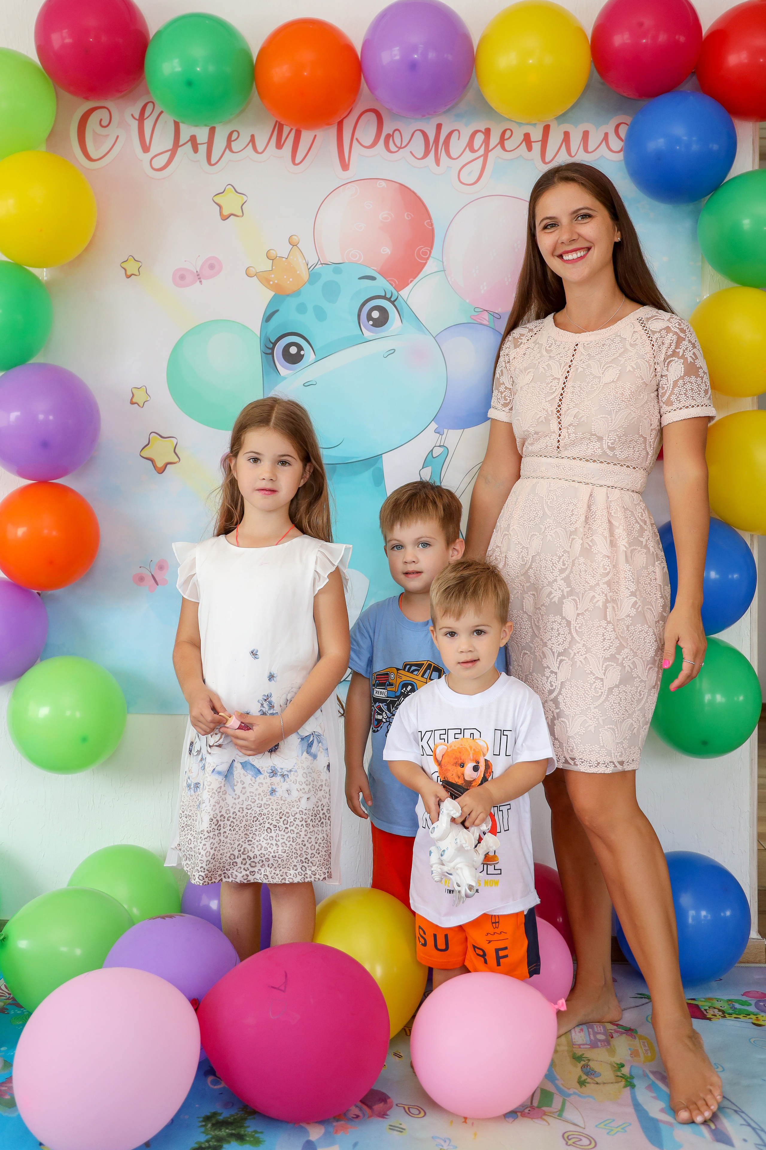 День Рождения 3 года. Фотограф Антон Чупринин