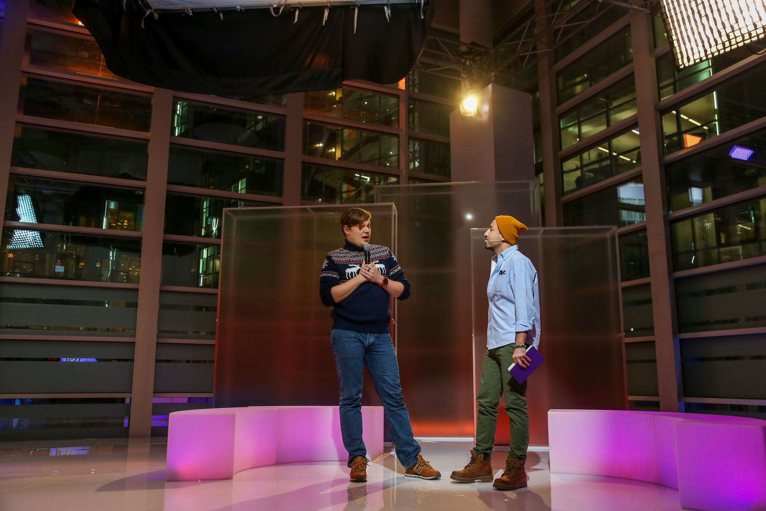 Яндекс прямой эфир. Фотограф Антон Чупринин