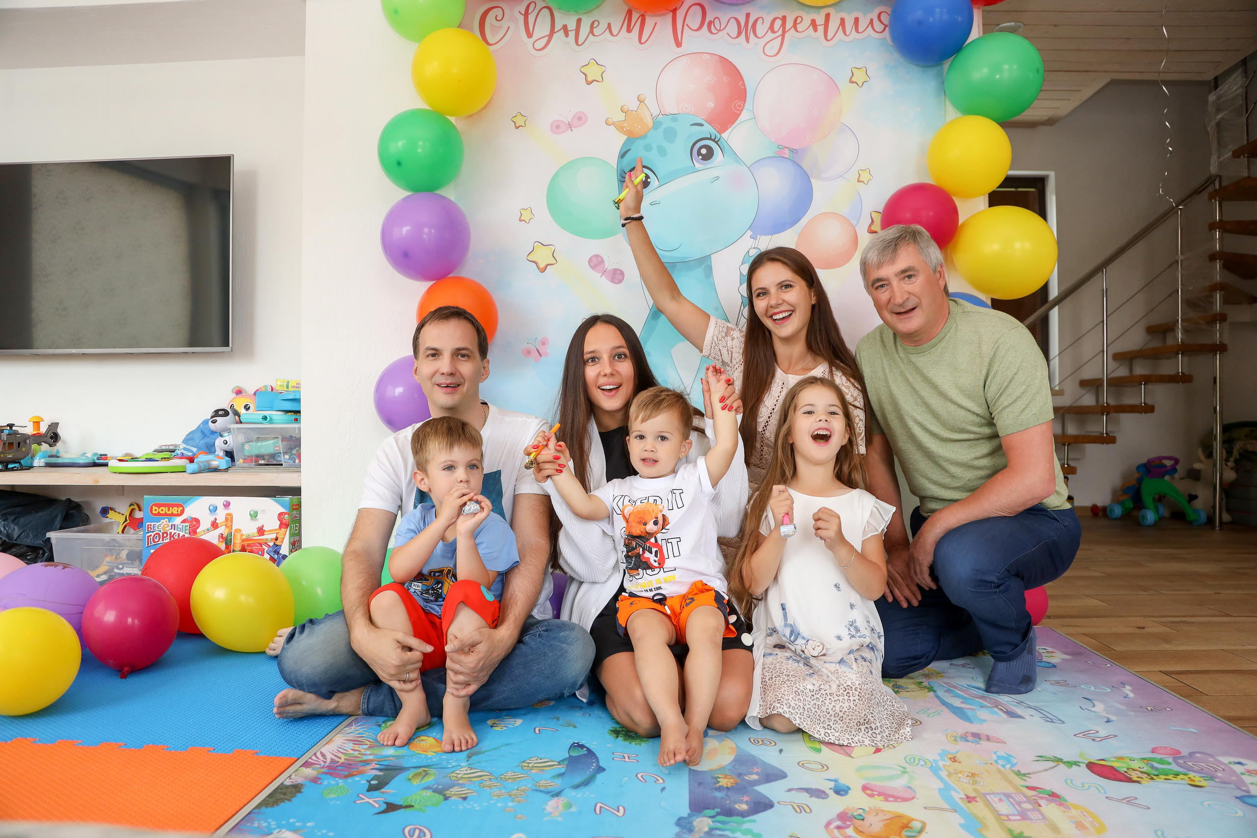 День Рождения 3 года. Фотограф Антон Чупринин