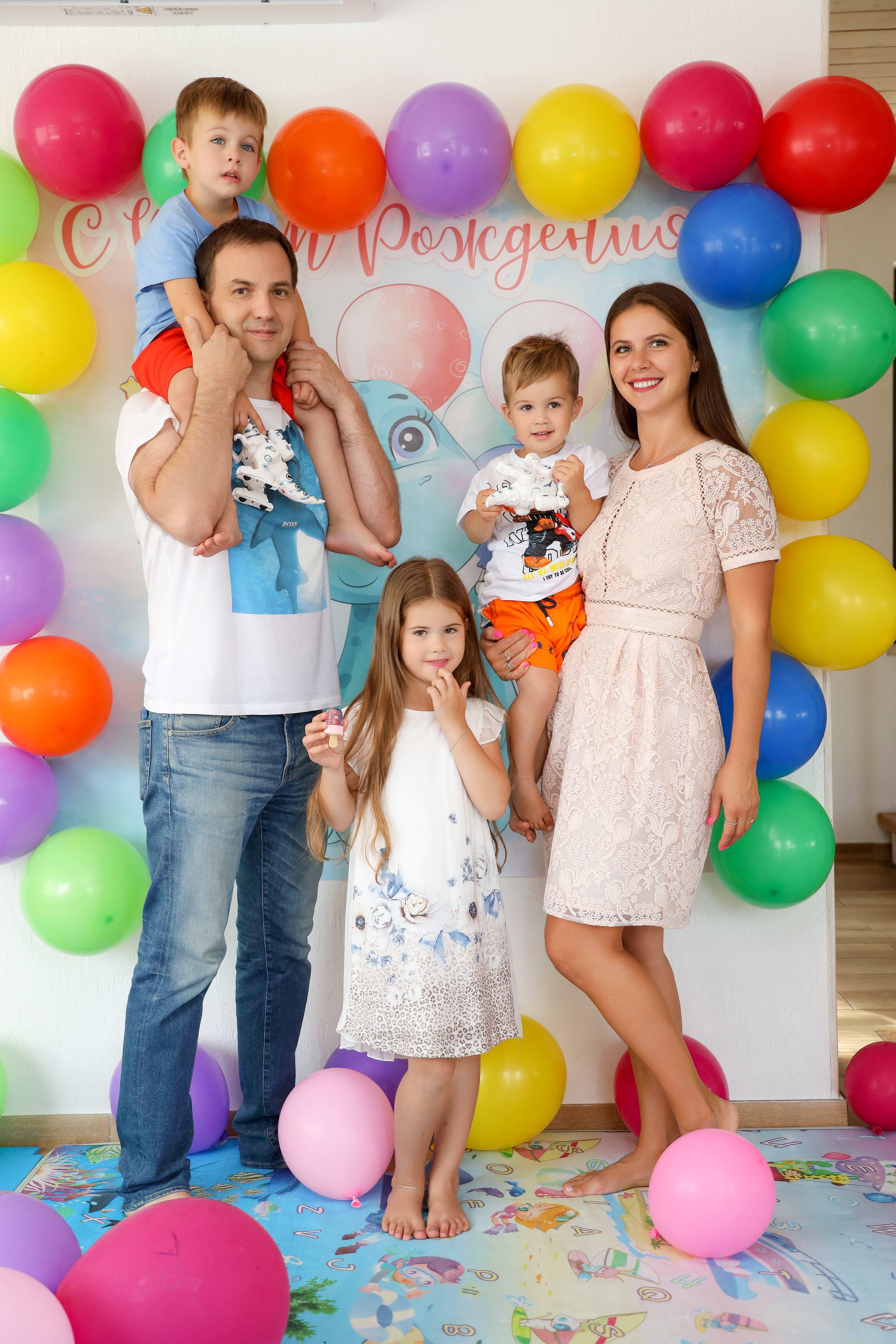 День Рождения 3 года. Фотограф Антон Чупринин