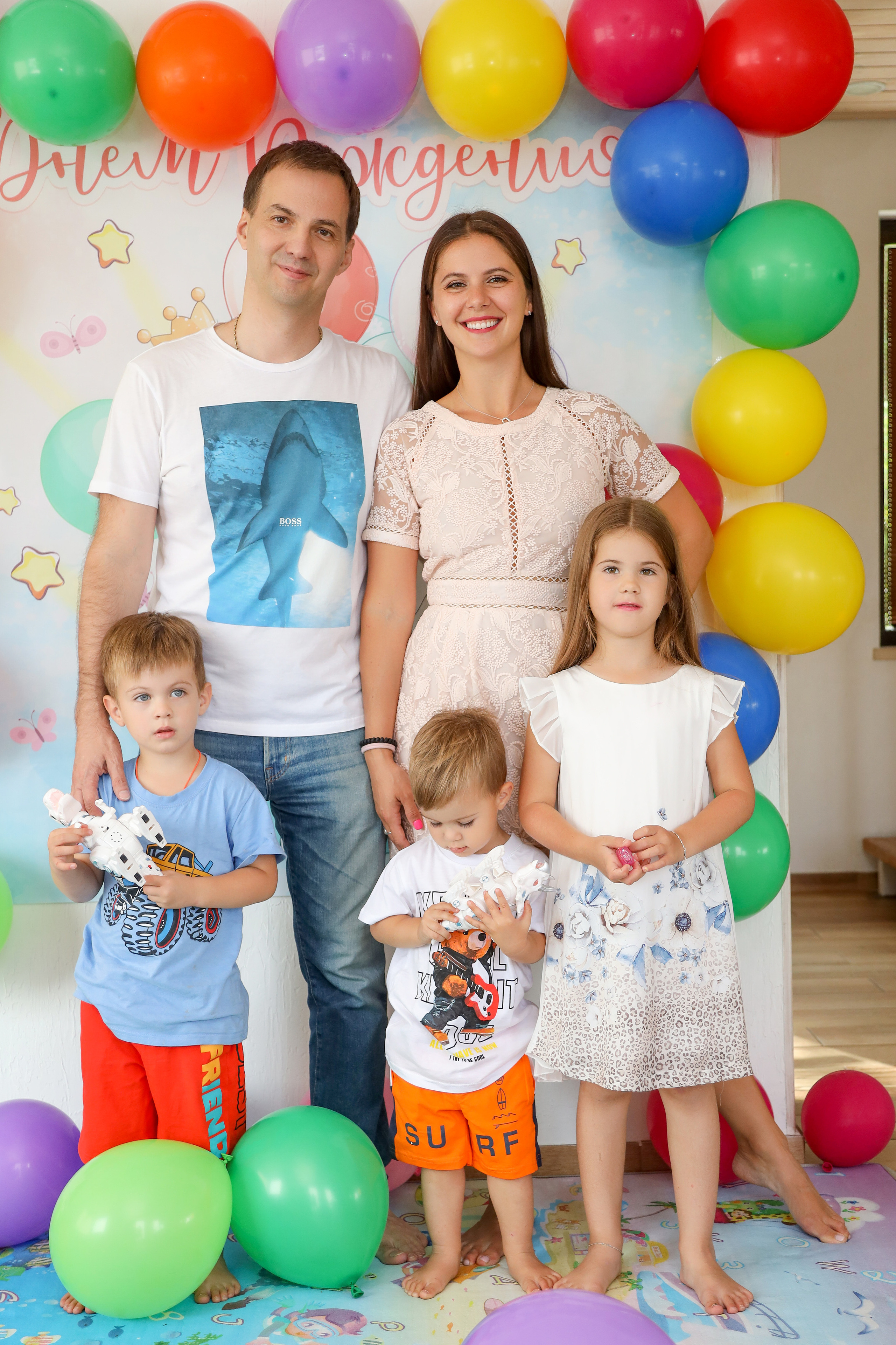 День Рождения 3 года. Фотограф Антон Чупринин