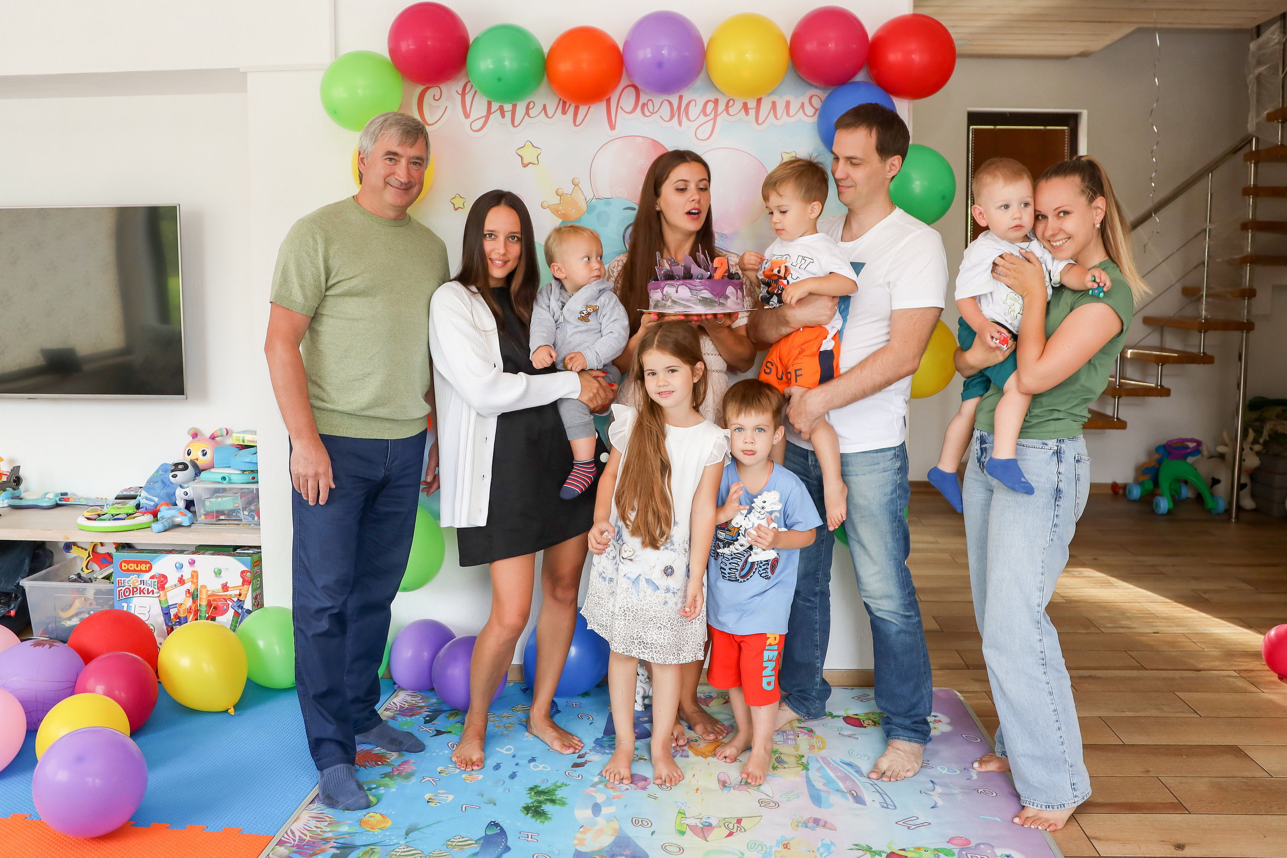 День Рождения 3 года. Фотограф Антон Чупринин