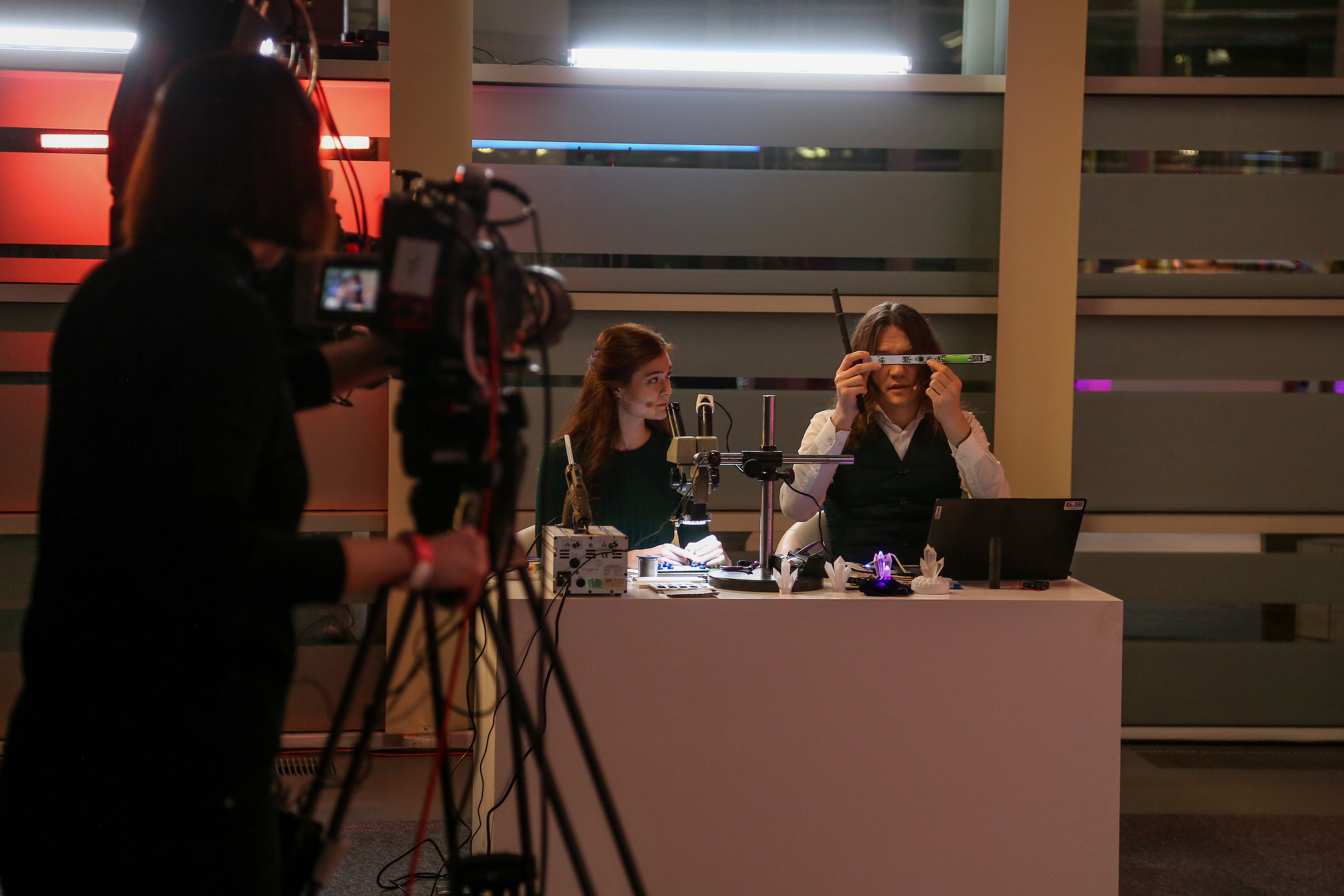 Яндекс прямой эфир. Фотограф Антон Чупринин