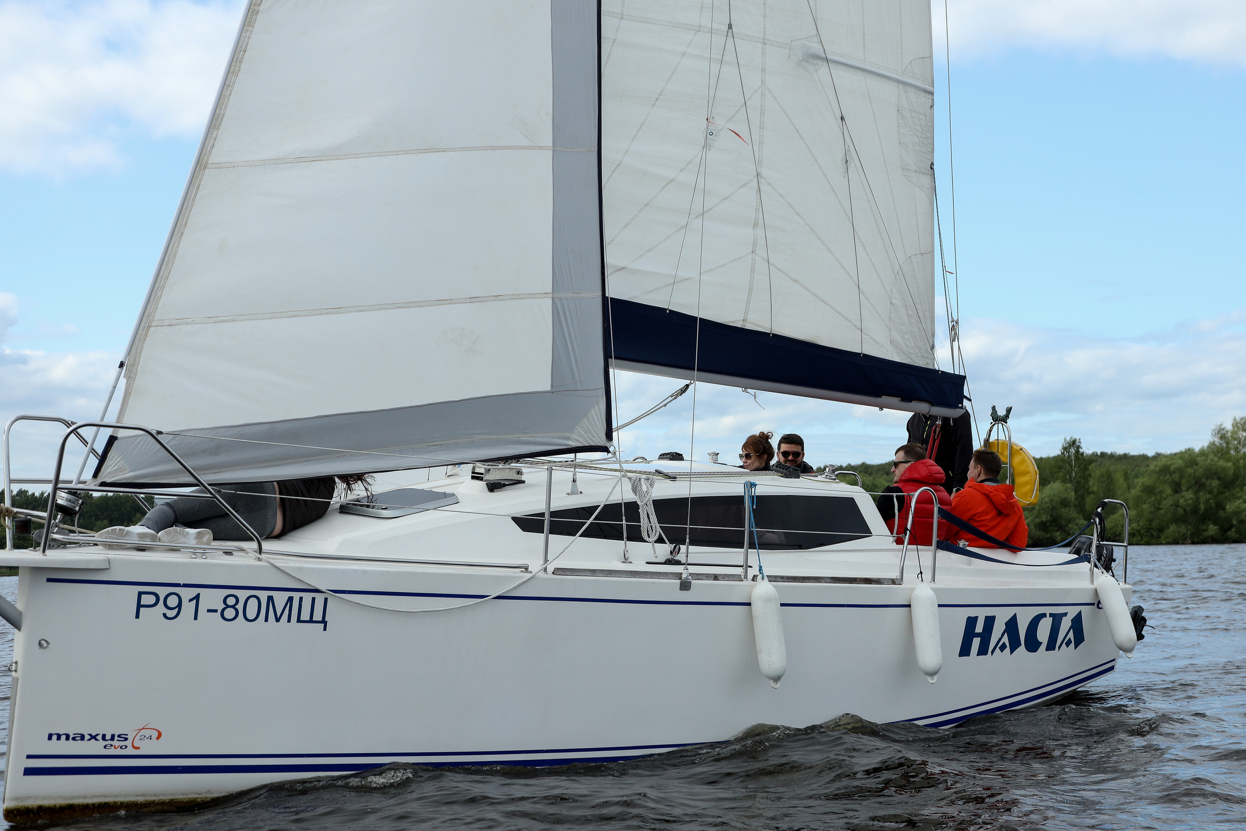 ДР Евгения — Регата. Фотограф Антон Чупринин