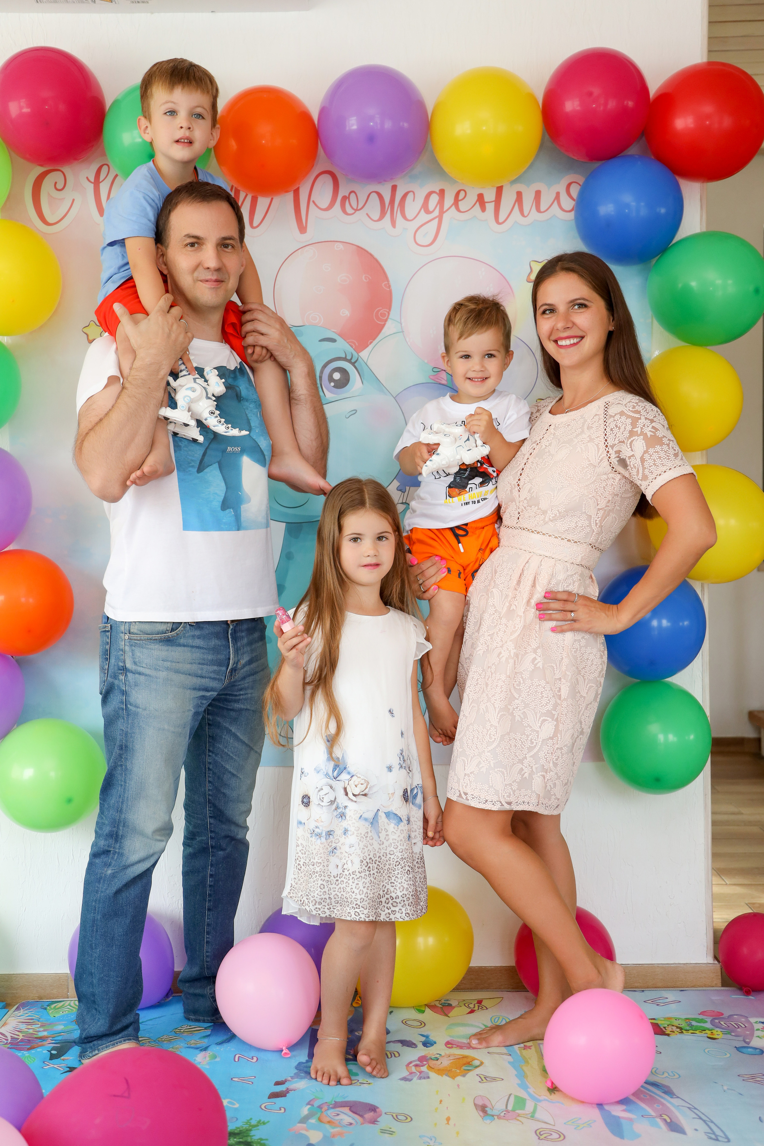 День Рождения 3 года. Фотограф Антон Чупринин