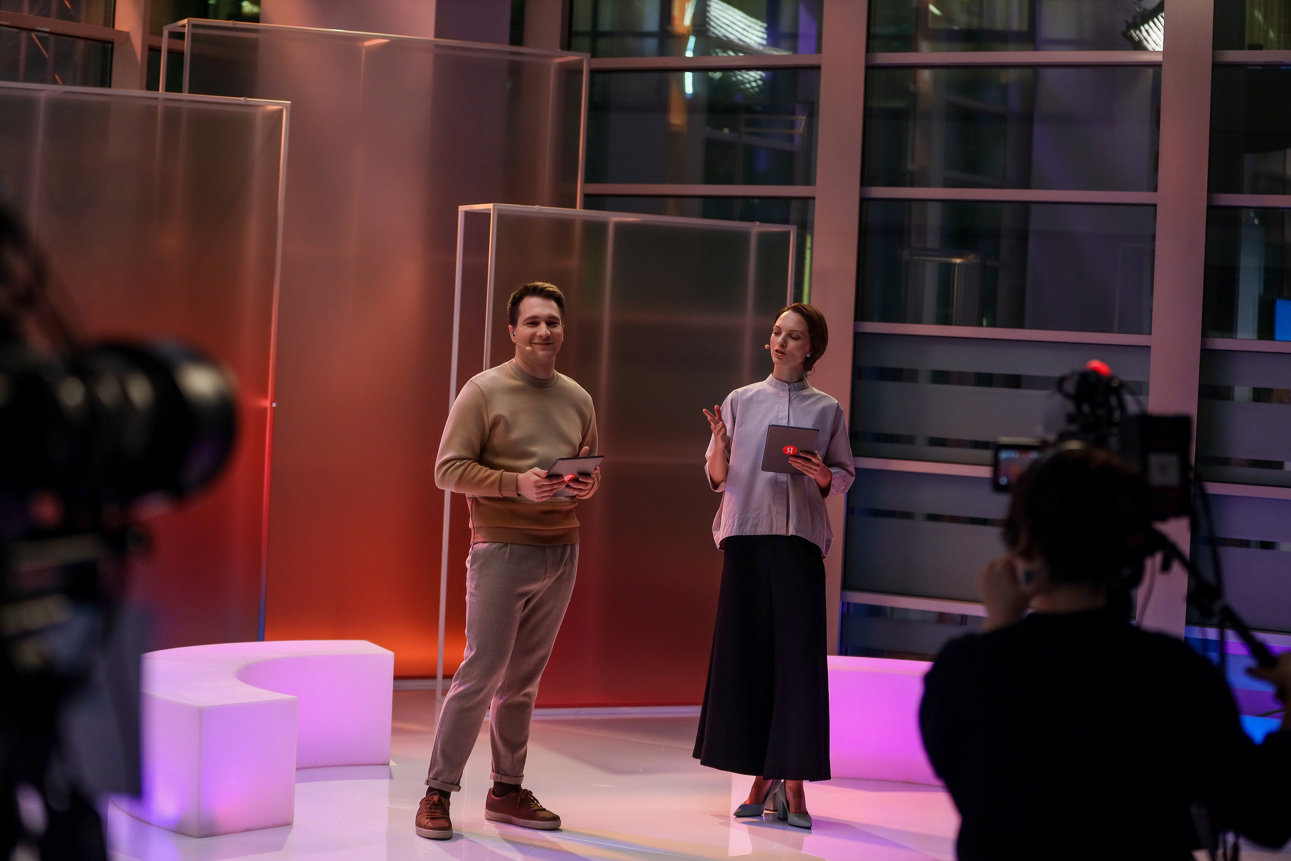 Яндекс прямой эфир. Фотограф Антон Чупринин