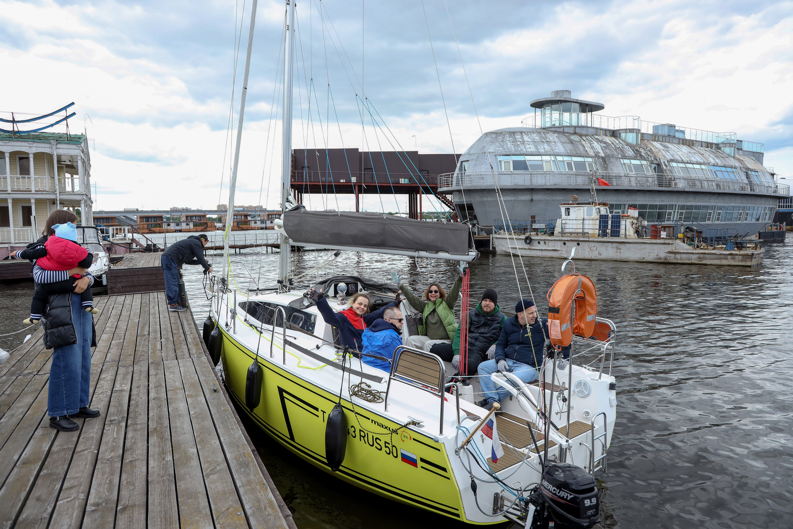 ДР Евгения — Регата. Фотограф Антон Чупринин
