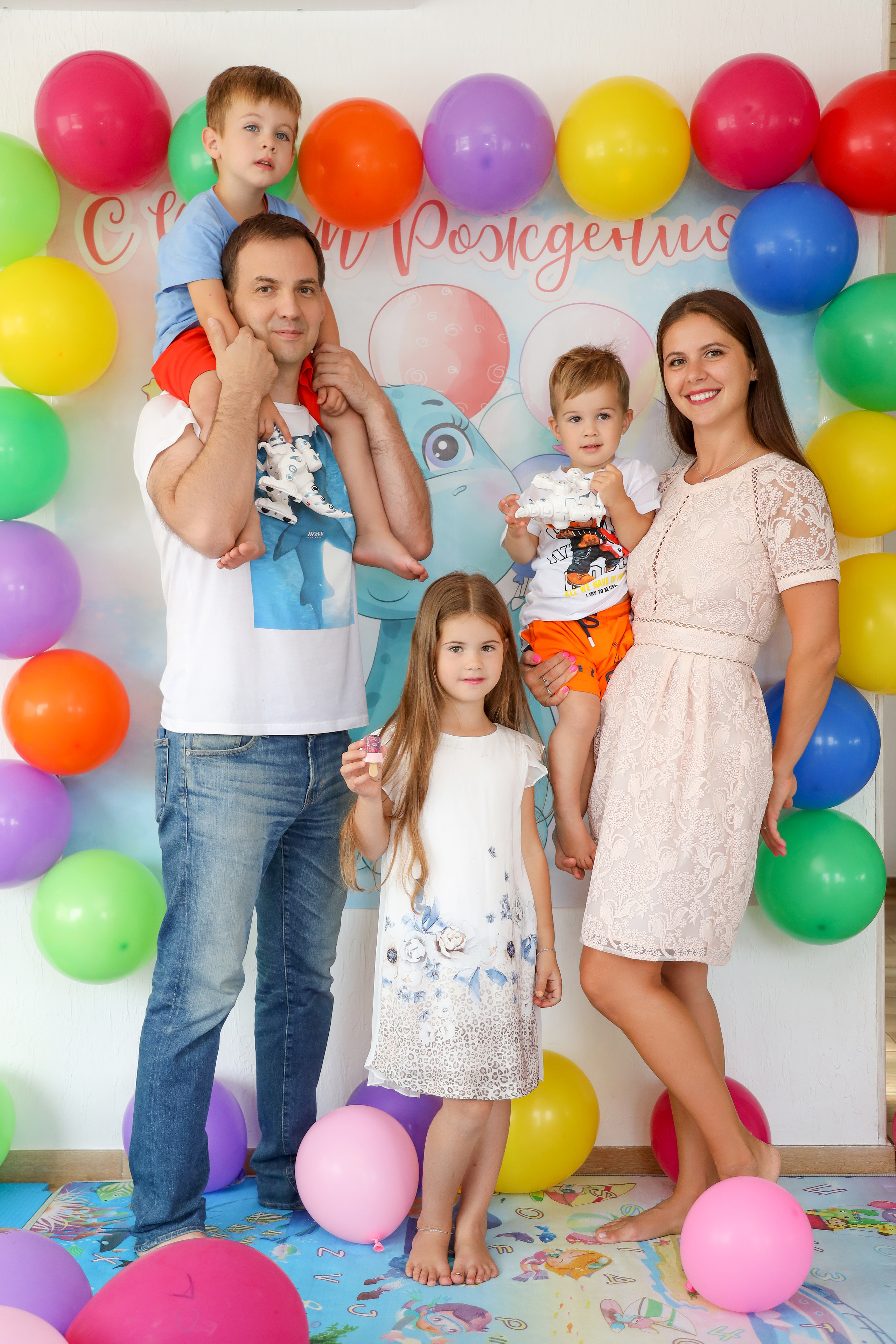 День Рождения 3 года. Фотограф Антон Чупринин