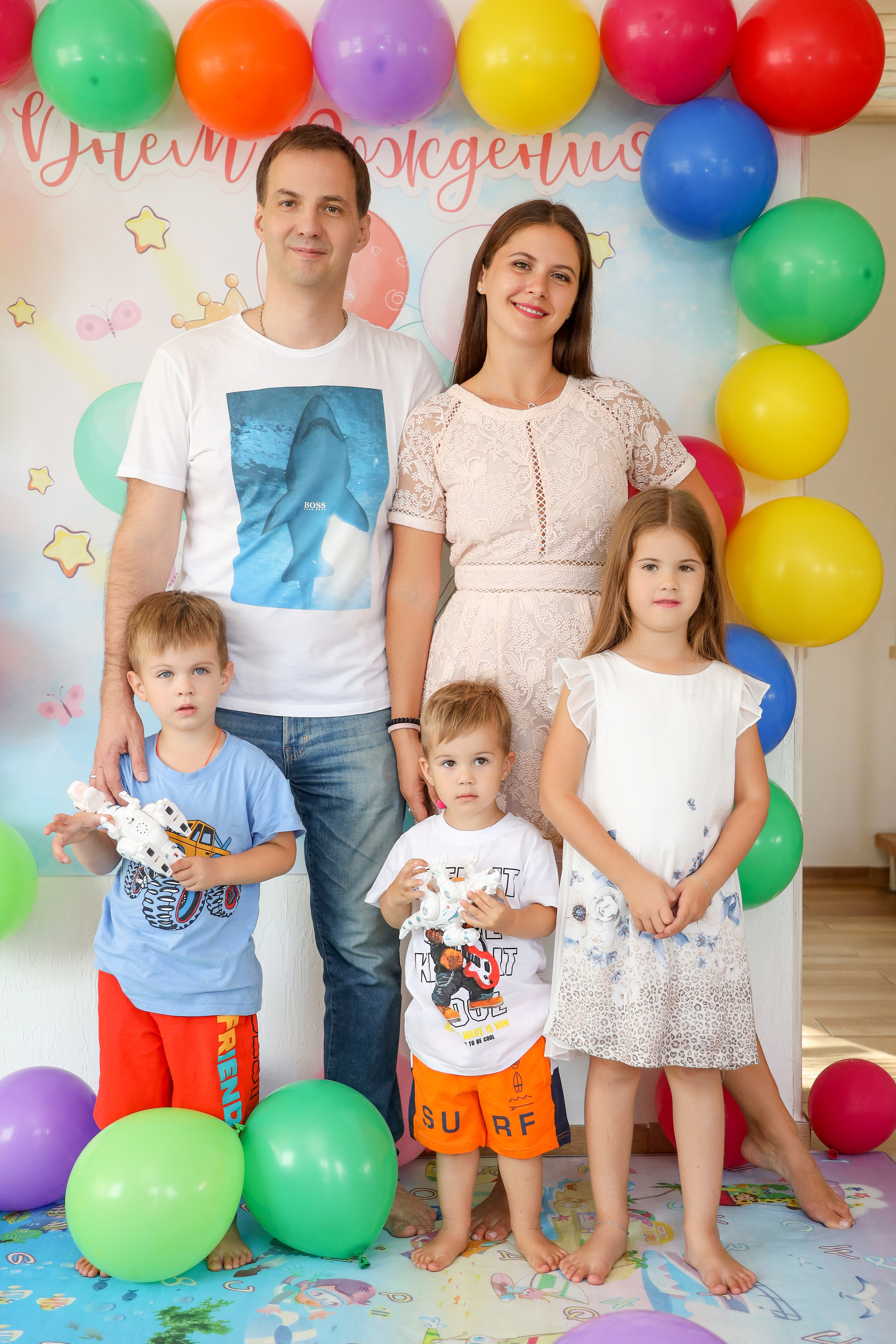 День Рождения 3 года. Фотограф Антон Чупринин