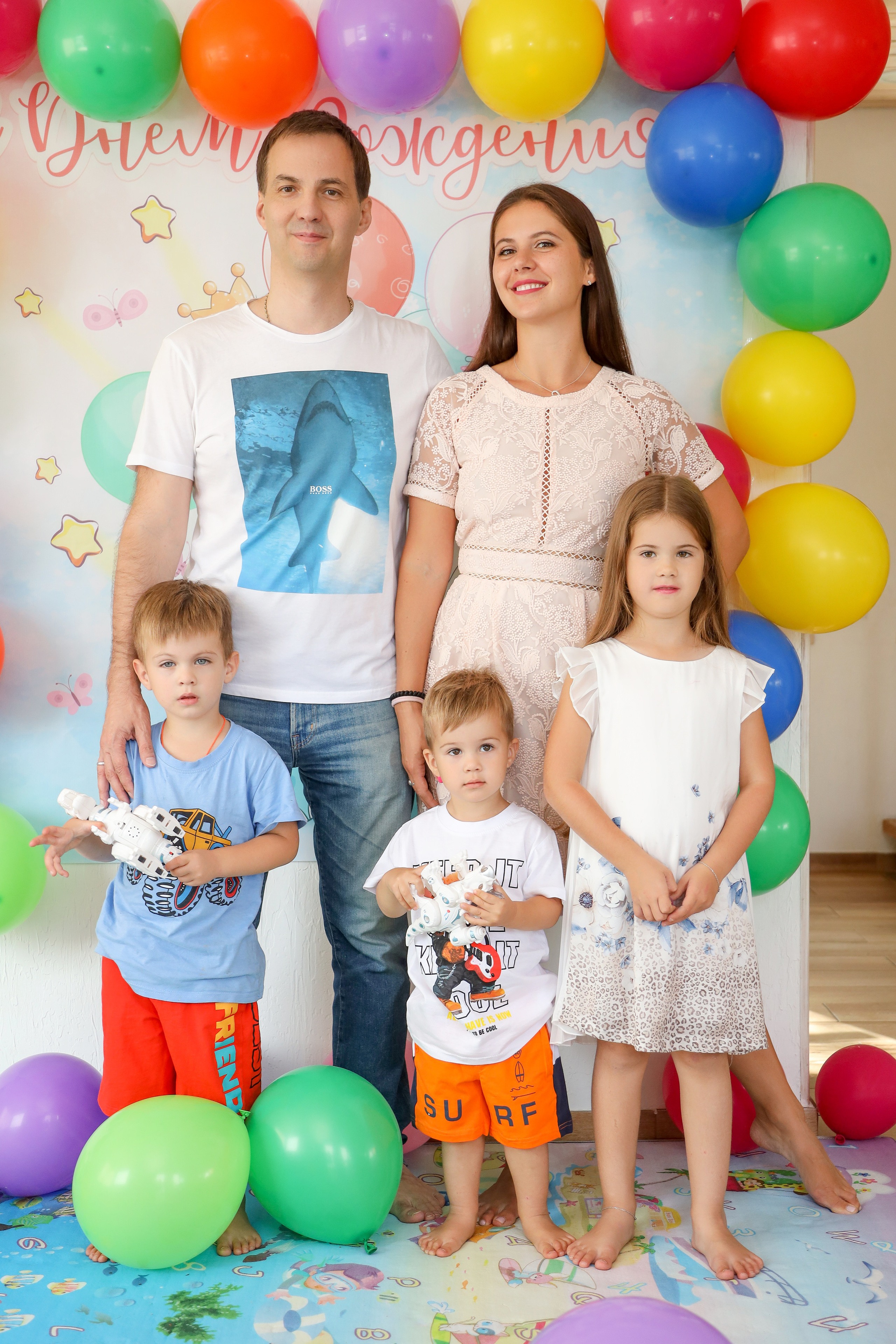 День Рождения 3 года. Фотограф Антон Чупринин