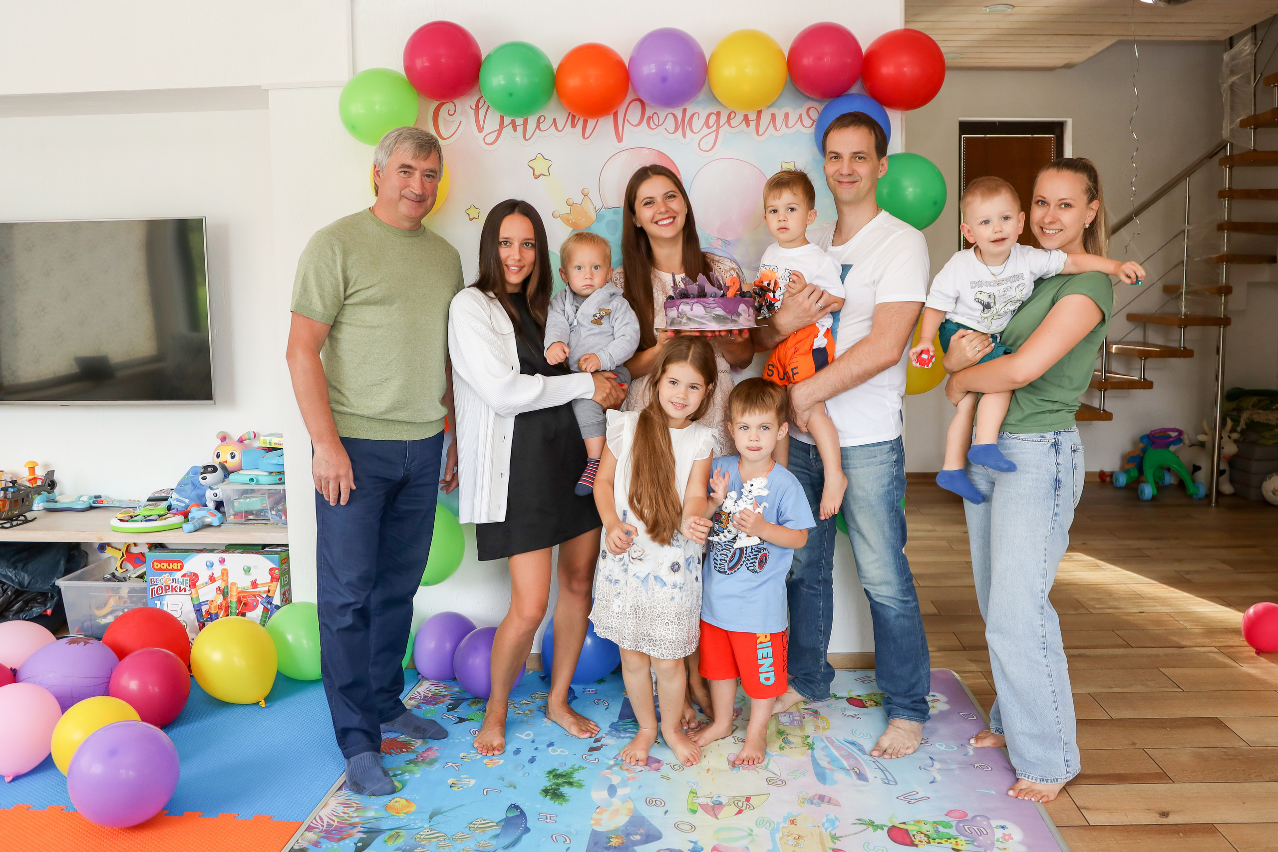 День Рождения 3 года. Фотограф Антон Чупринин