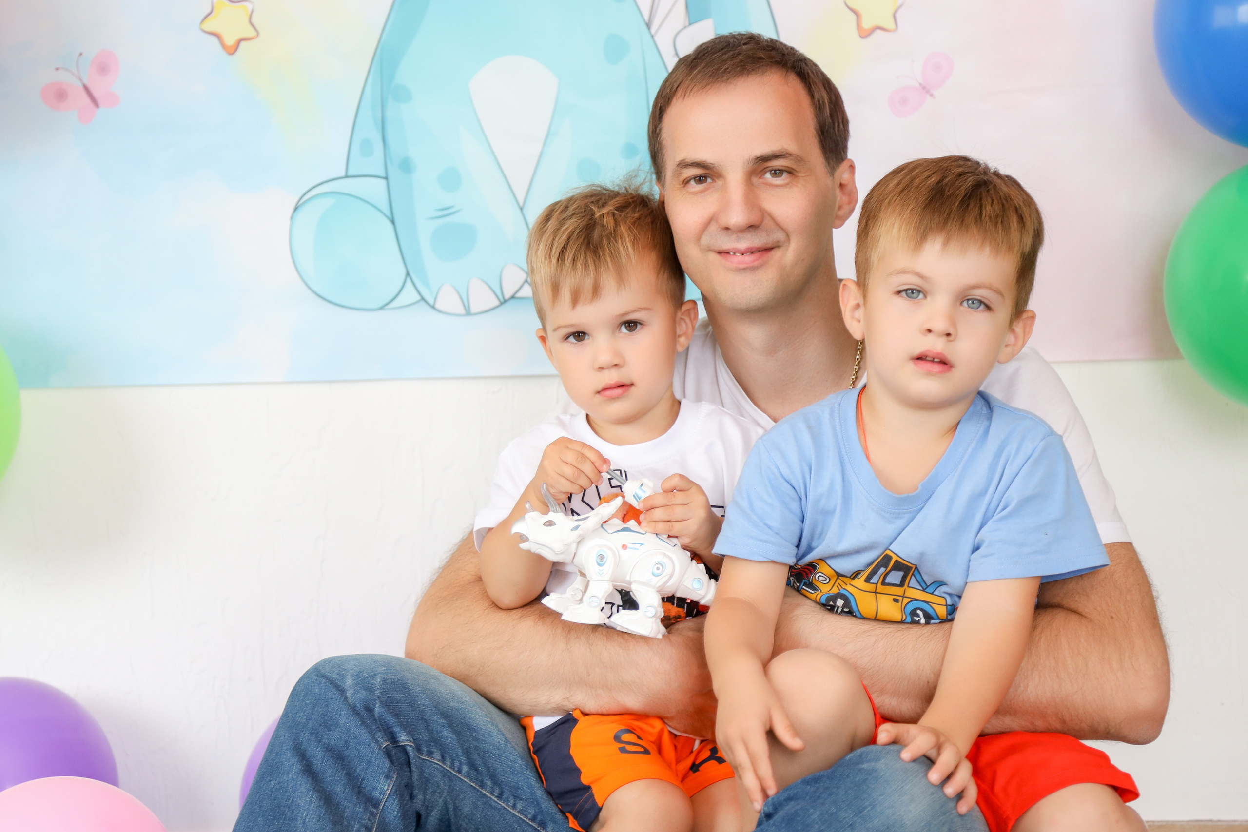 День Рождения 3 года. Фотограф Антон Чупринин