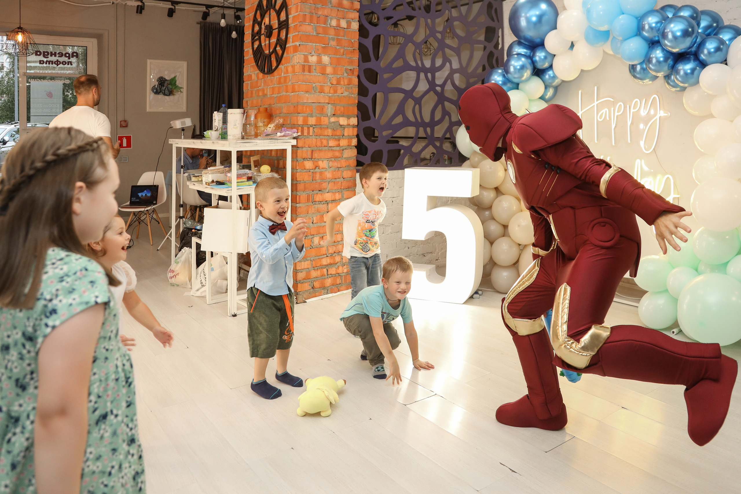 ДР Сережи — 5 лет. Фотограф Антон Чупринин