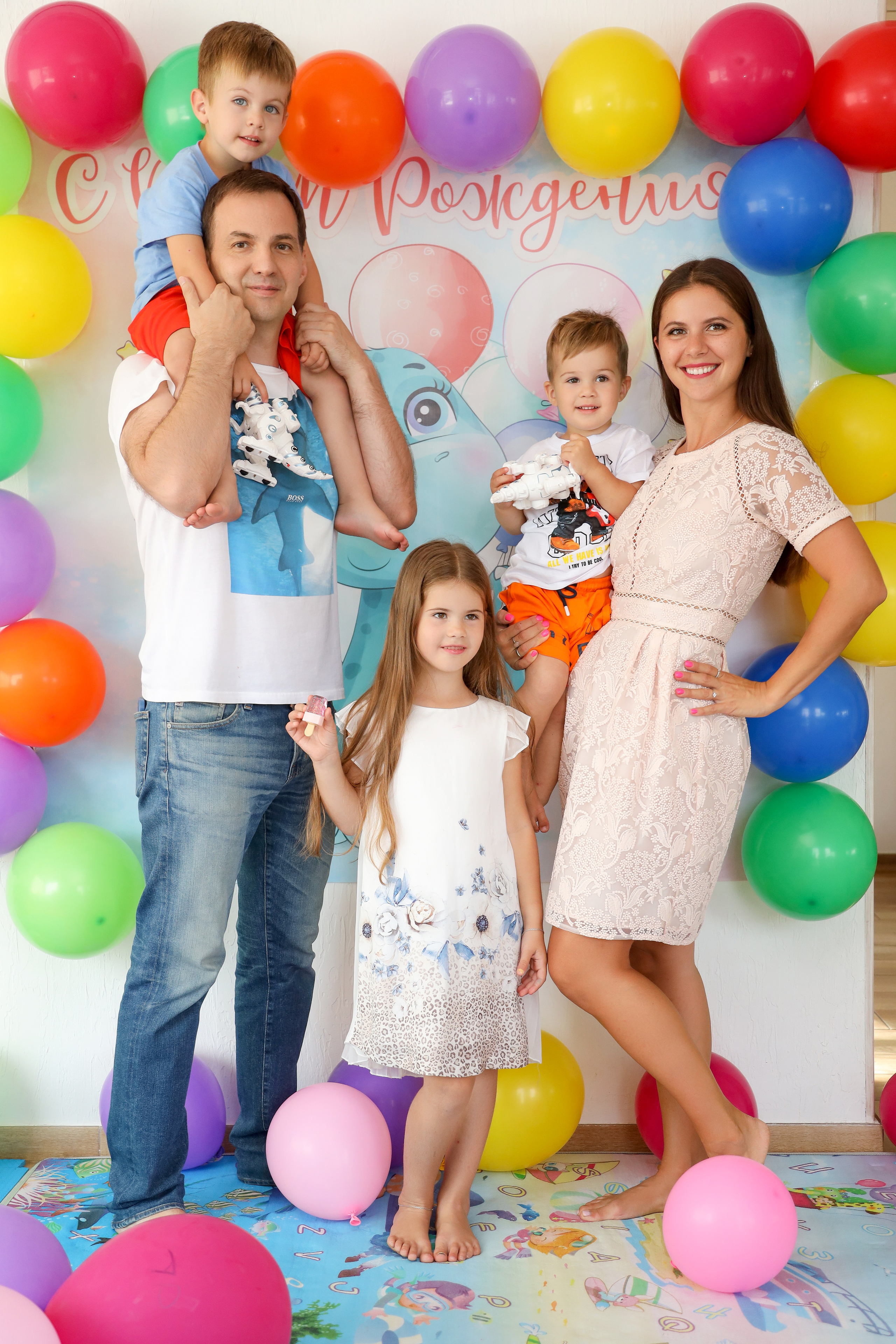 День Рождения 3 года. Фотограф Антон Чупринин