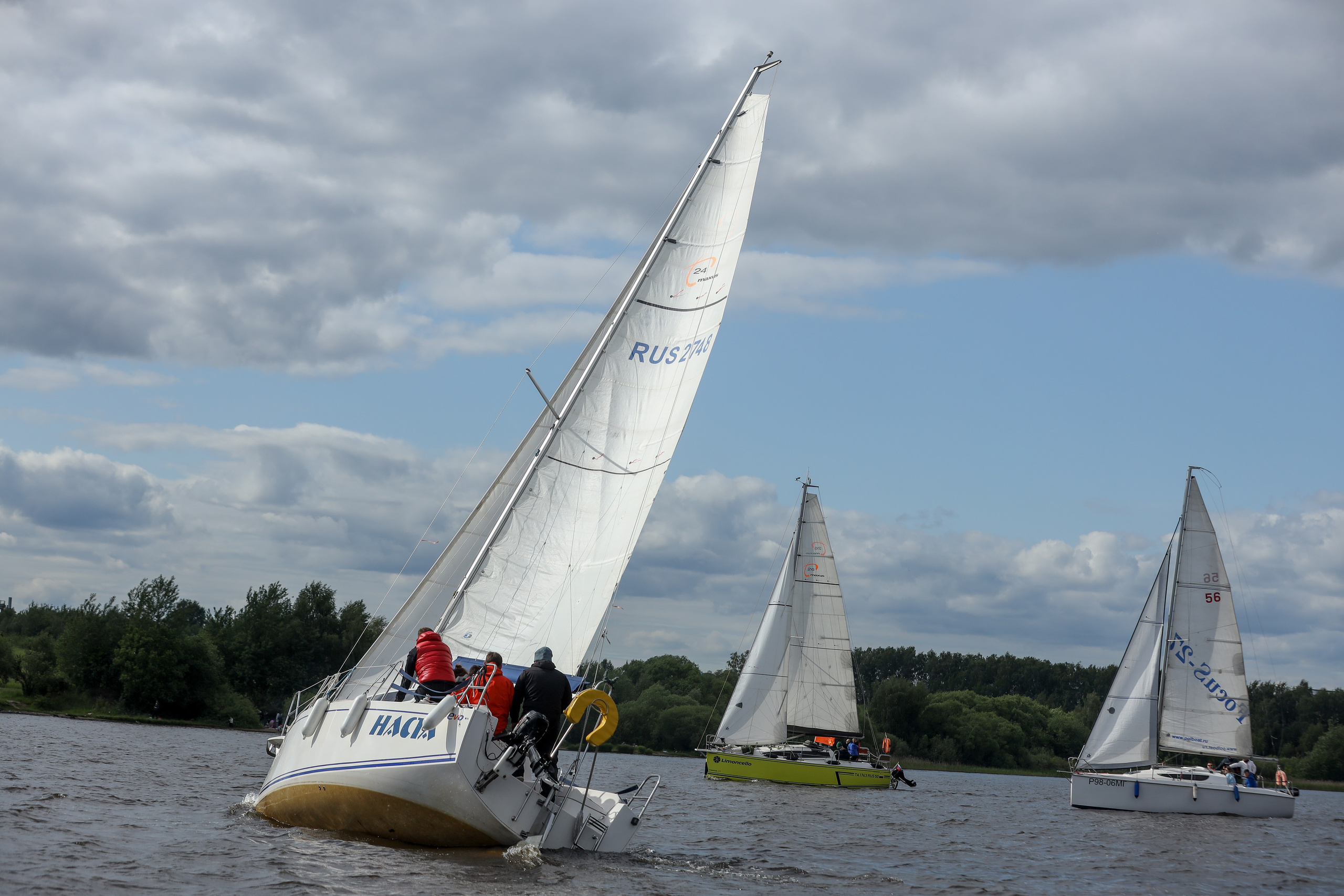 ДР Евгения — Регата. Фотограф Антон Чупринин