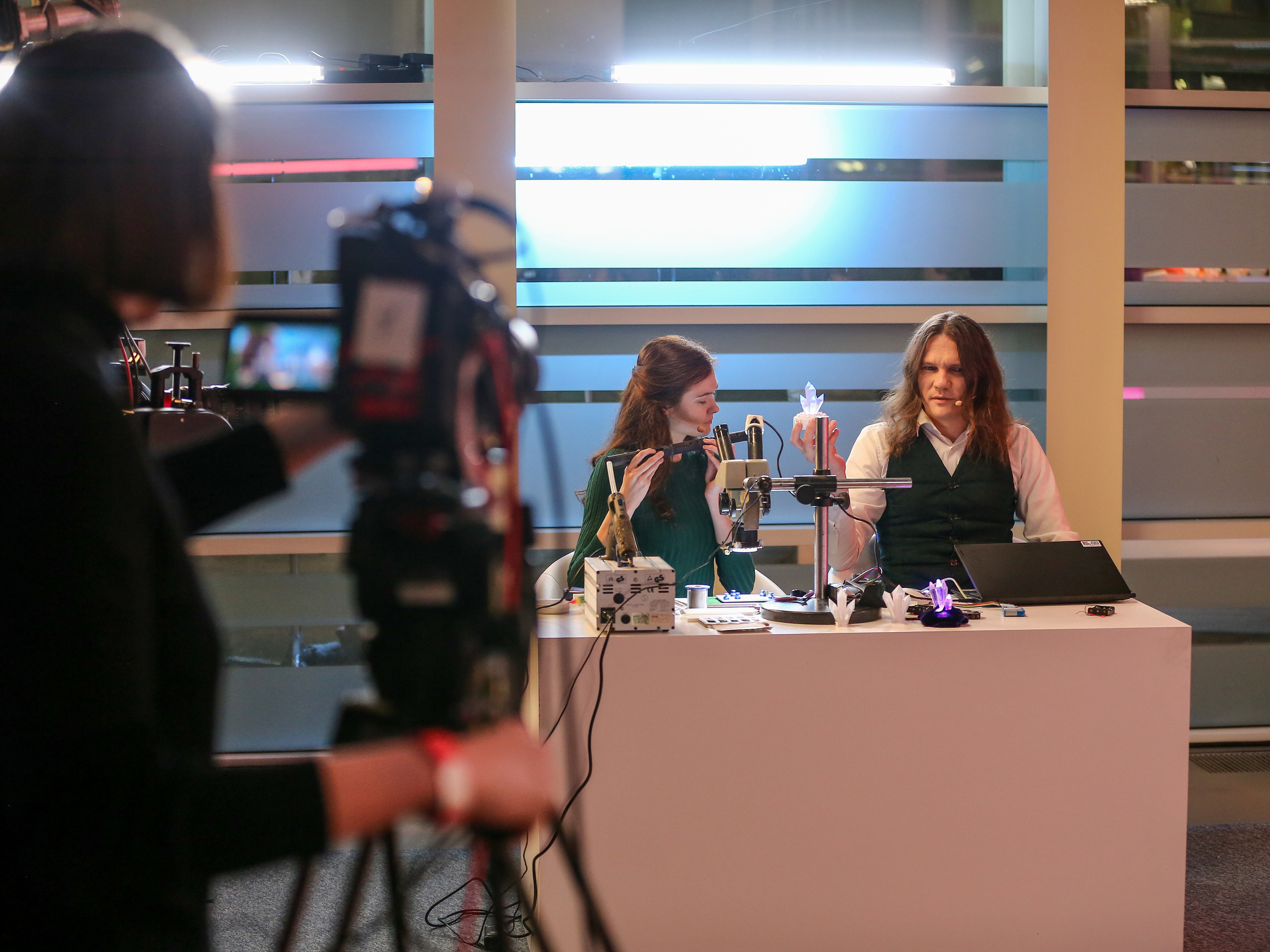 Яндекс прямой эфир. Фотограф Антон Чупринин