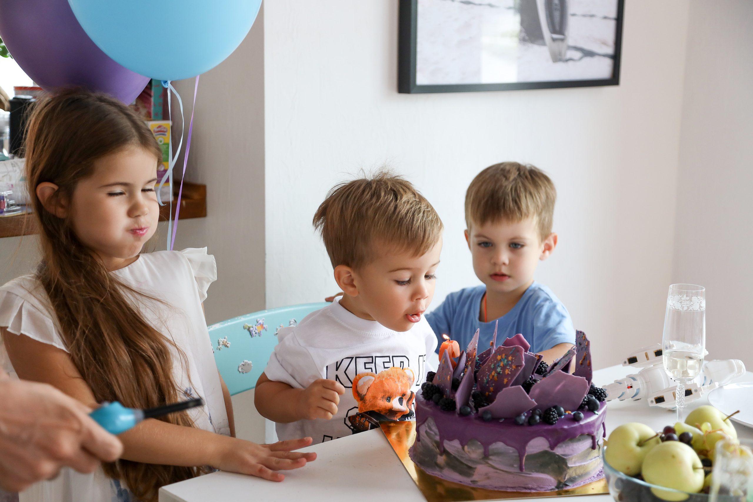 День Рождения 3 года. Фотограф Антон Чупринин