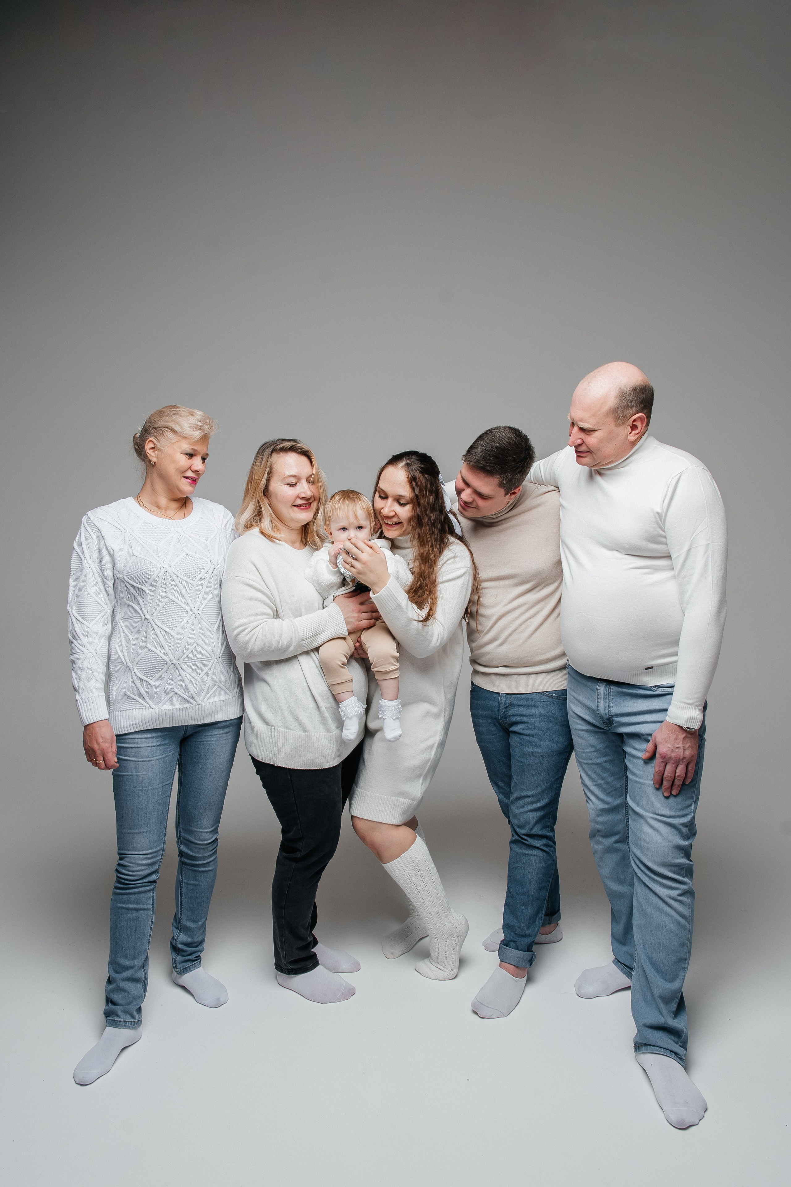 Большая семейная съёмка