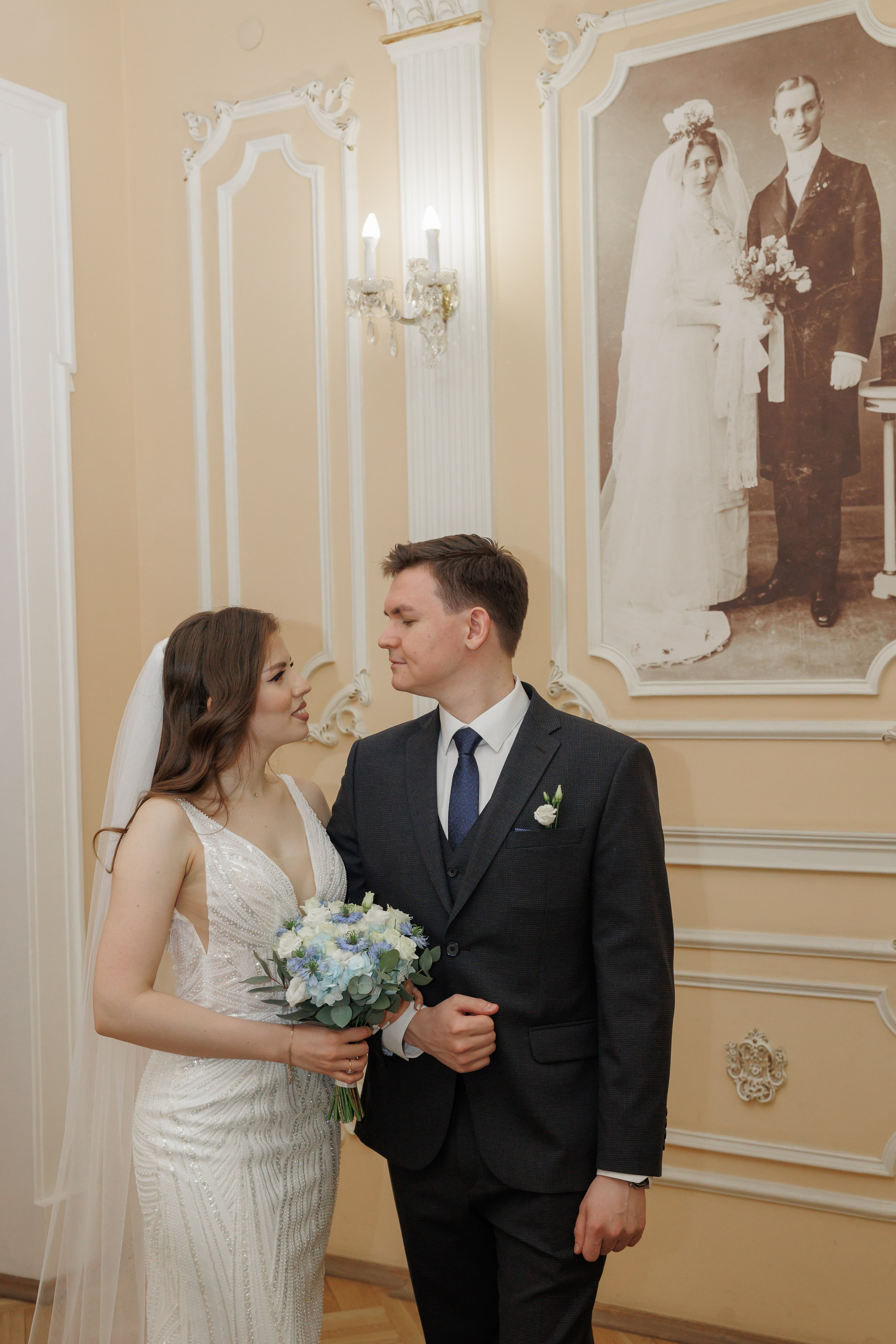 Даша и Дима, Грибоедовский ЗАГС. Свадебный и репортажный фотограф (Москва, Королев и другие)