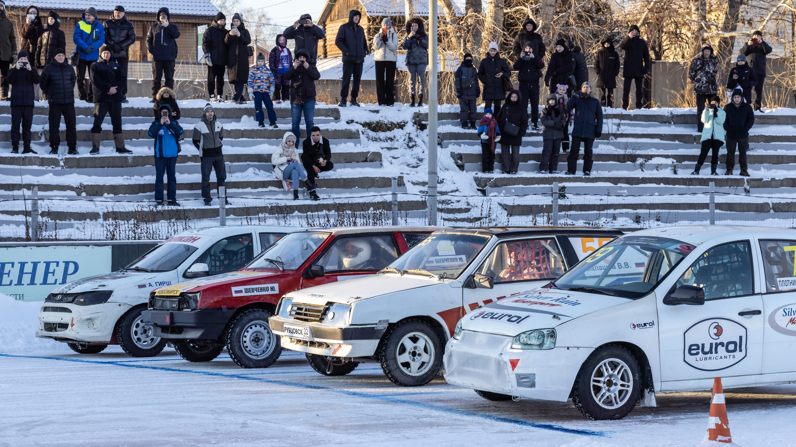 Автогонки «Трек 400» на льду. Bertran Ordo