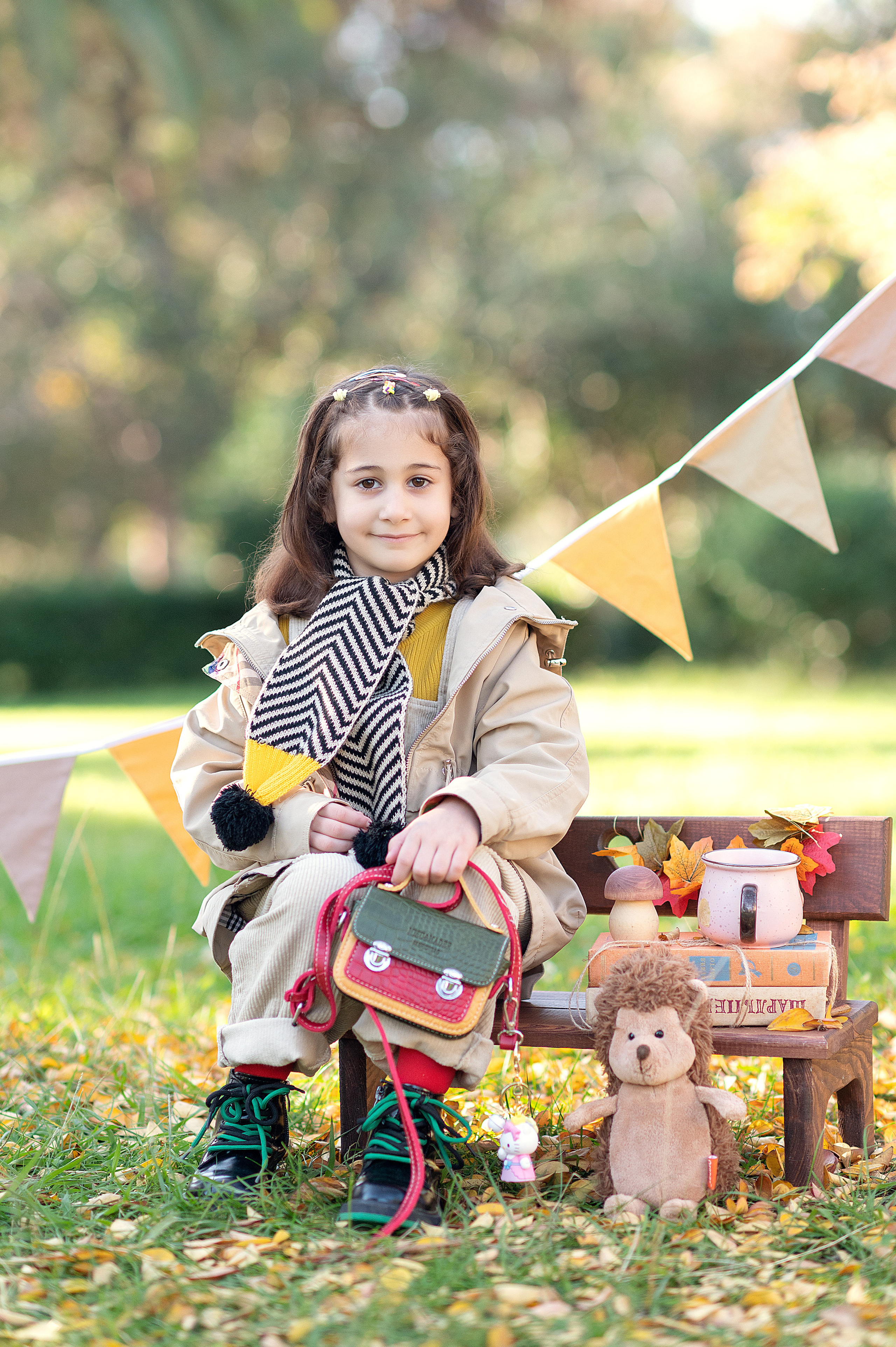 Осенний. Детский фотограф Абхазия
