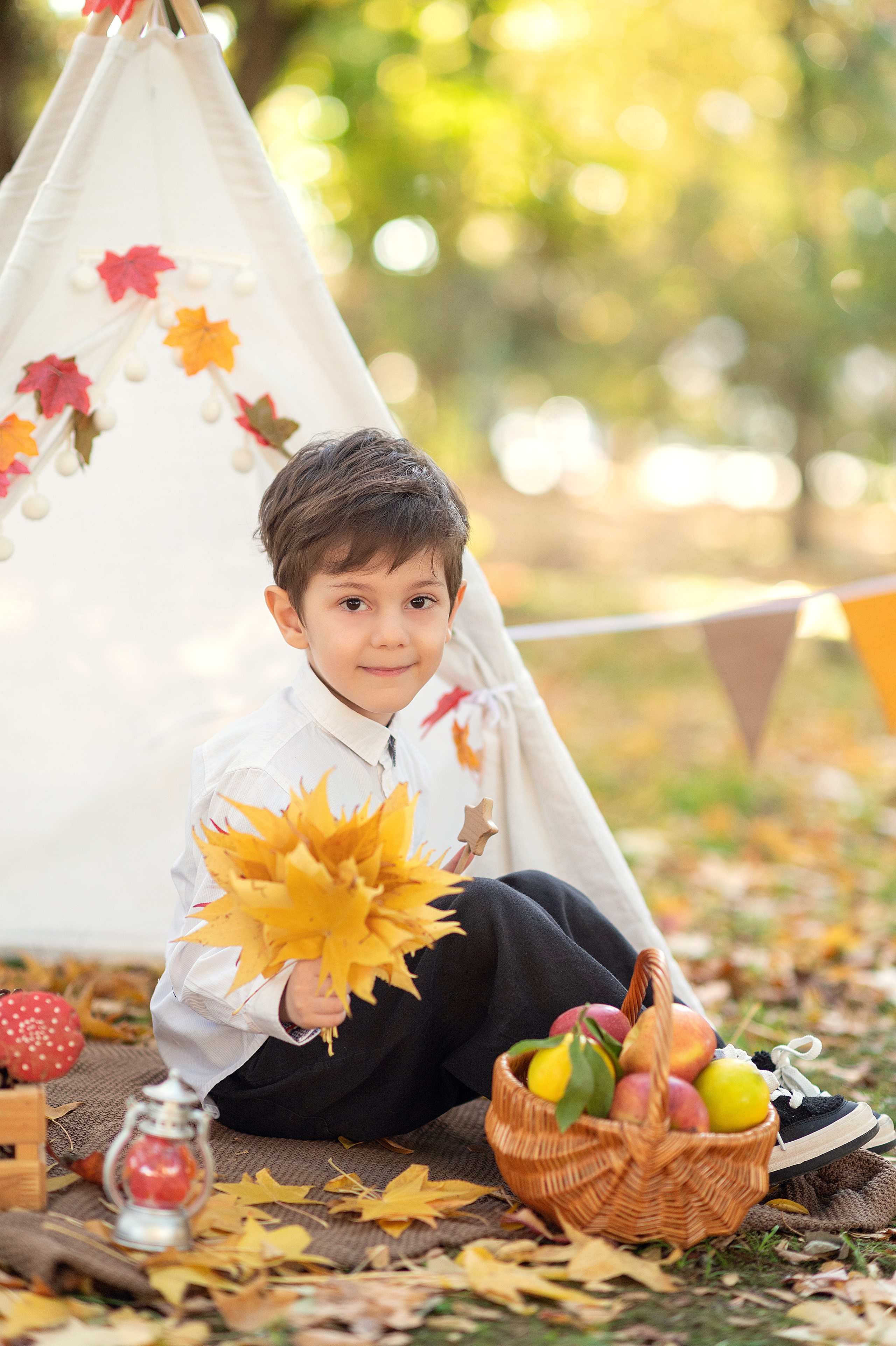 Осенний. Детский фотограф Абхазия