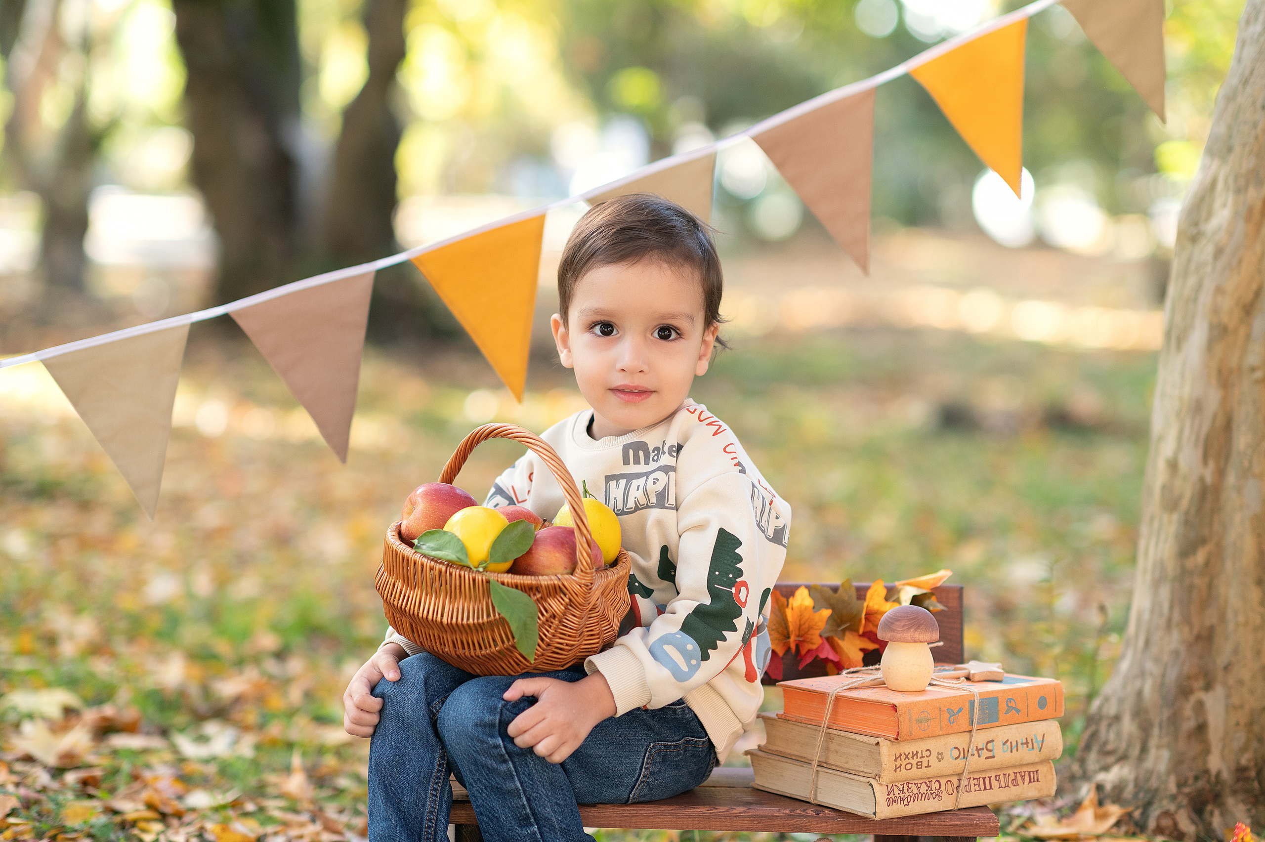 Осенний. Детский фотограф Абхазия