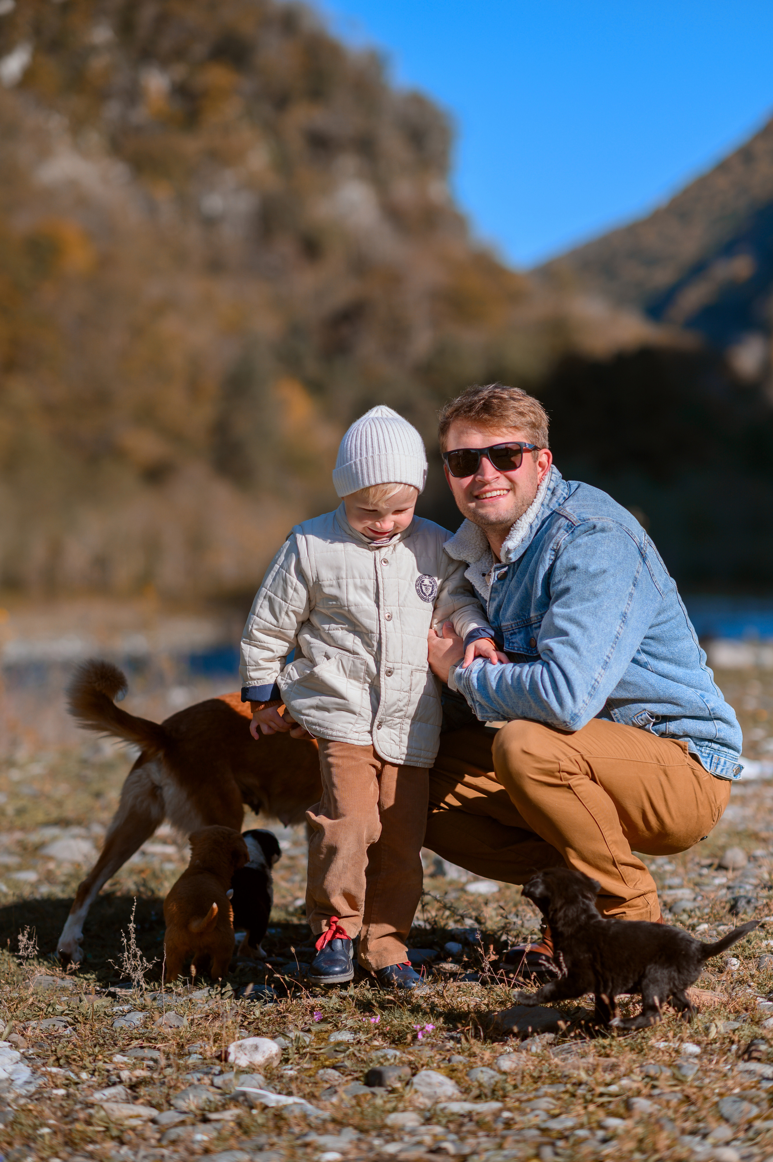 Осения история. Детский фотограф Абхазия