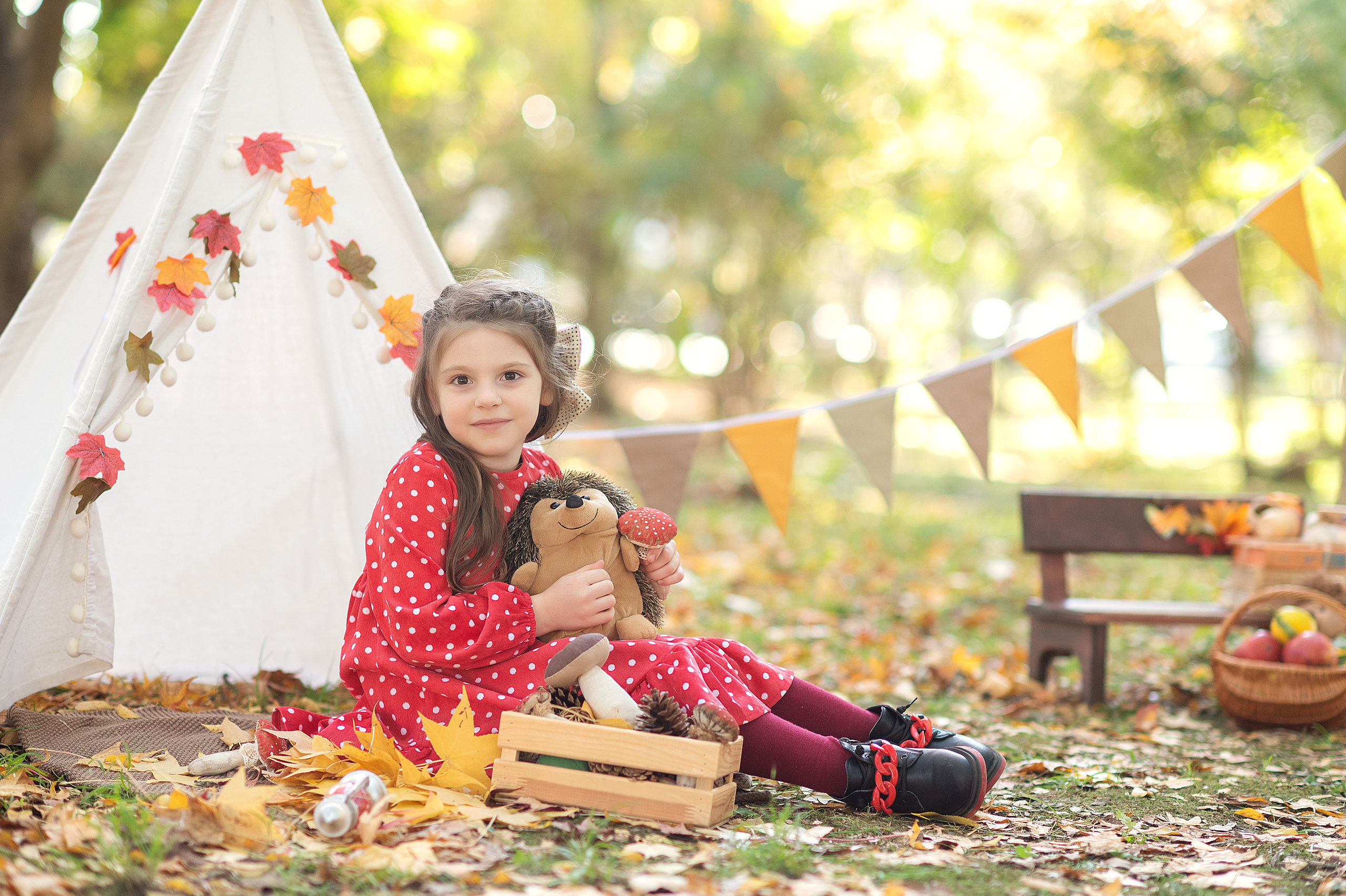 Осенний. Детский фотограф Абхазия