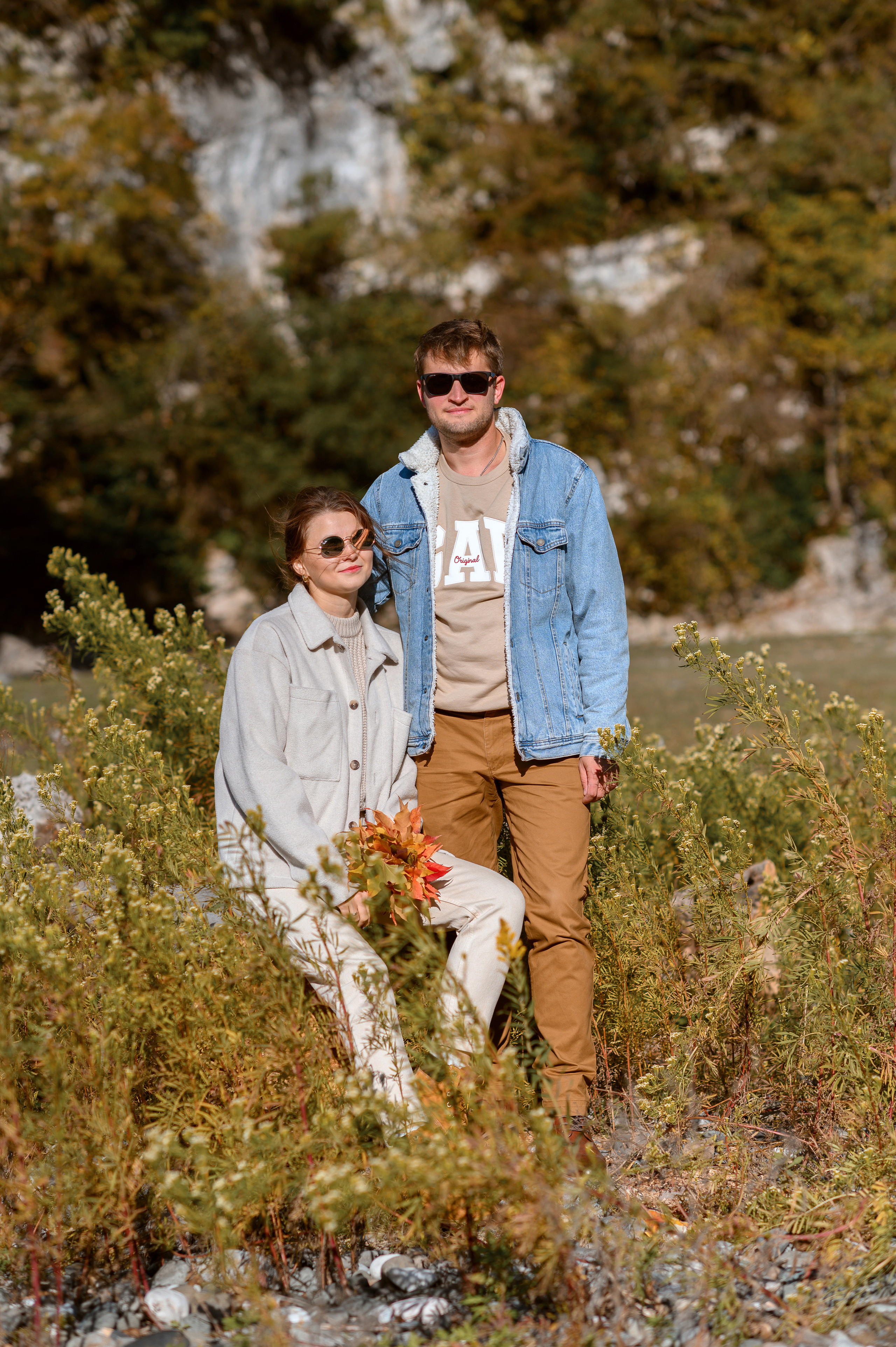 Осения история. Детский фотограф Абхазия