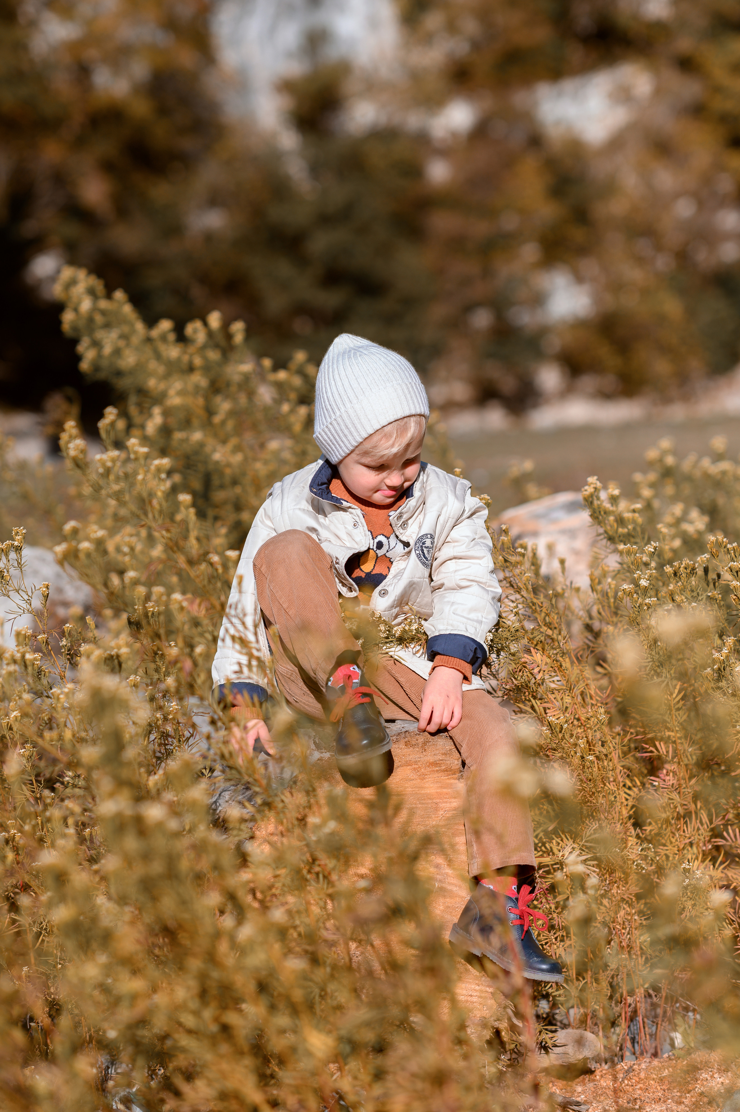 Осения история. Детский фотограф Абхазия