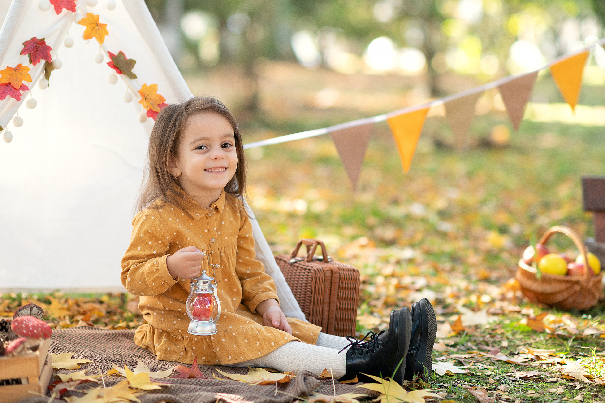 Осенний. Детский фотограф Абхазия