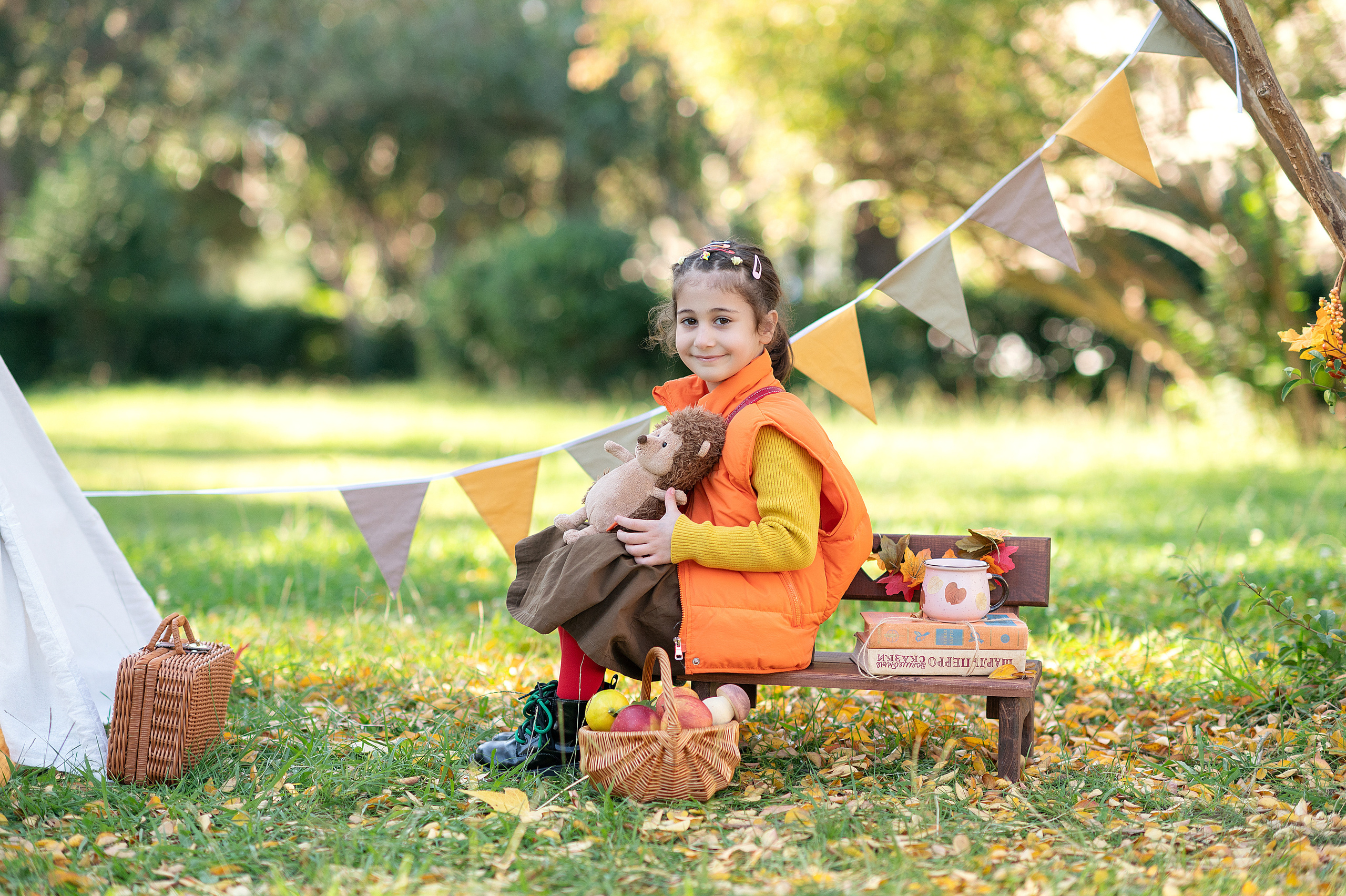 Осенний. Детский фотограф Абхазия