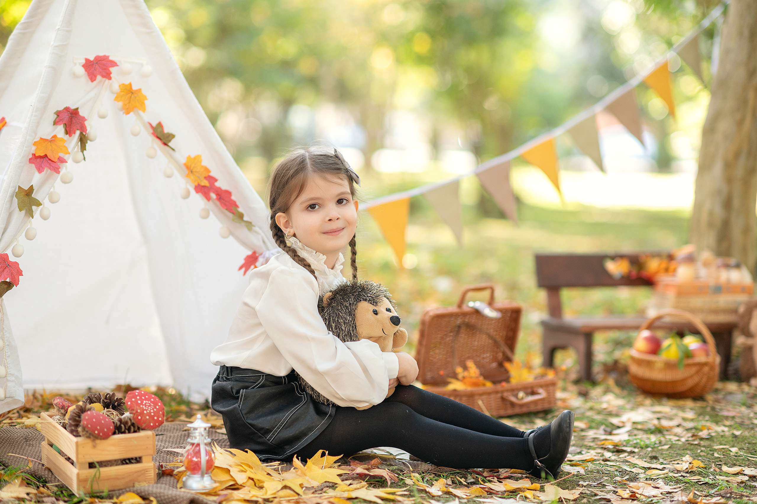 Осенний. Детский фотограф Абхазия