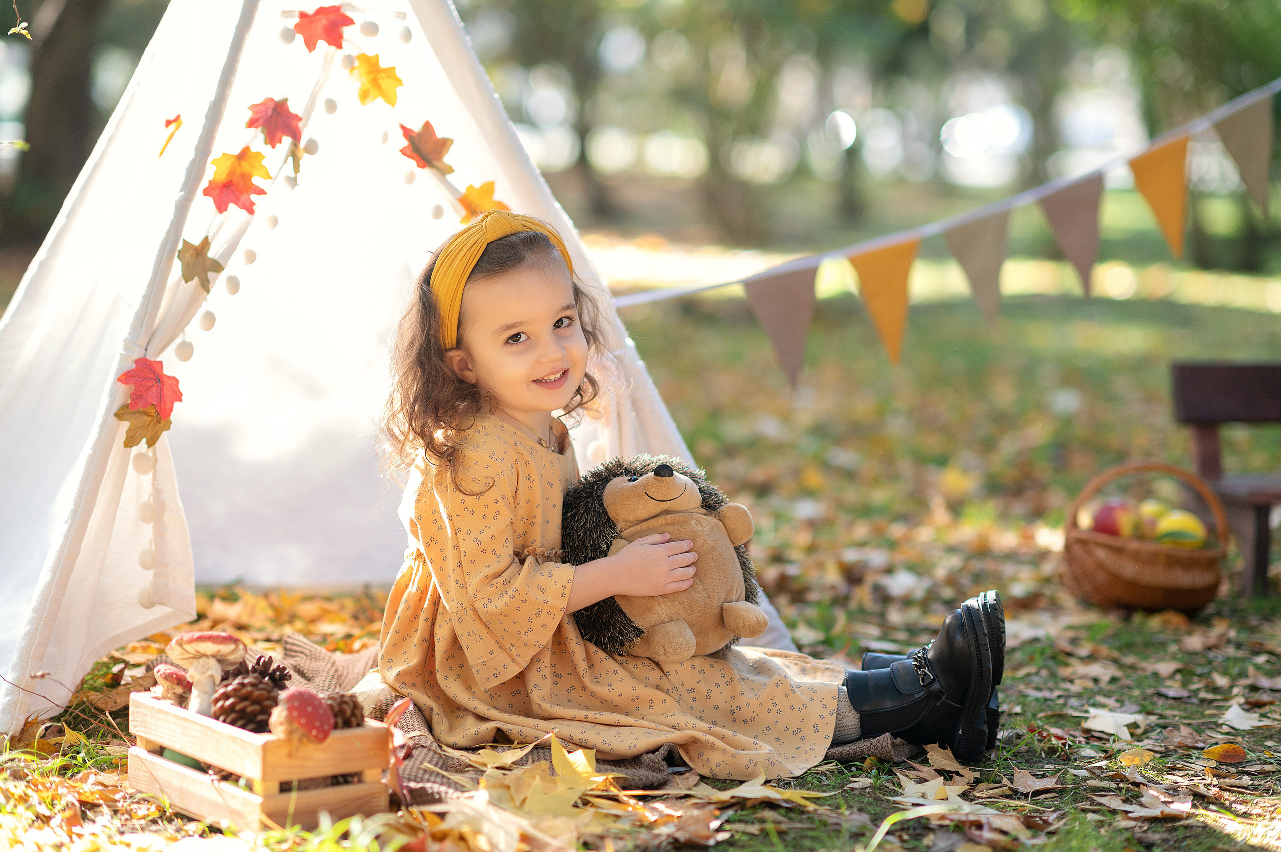 Осенний. Детский фотограф Абхазия