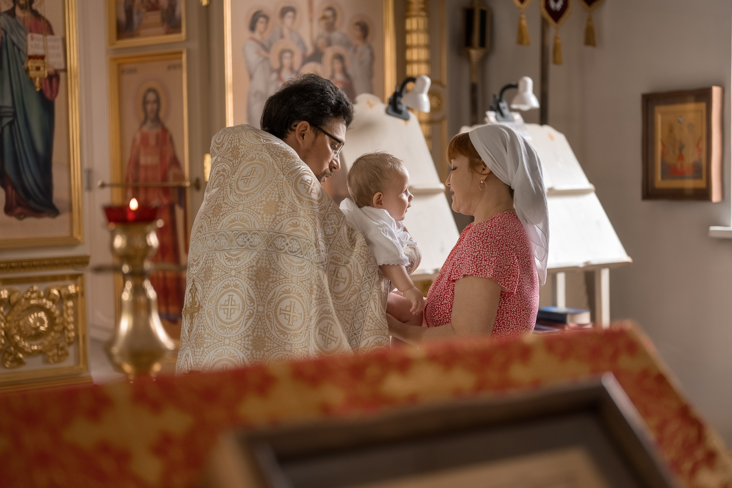 Крещение. Фотограф Саратов Юлия Петрова