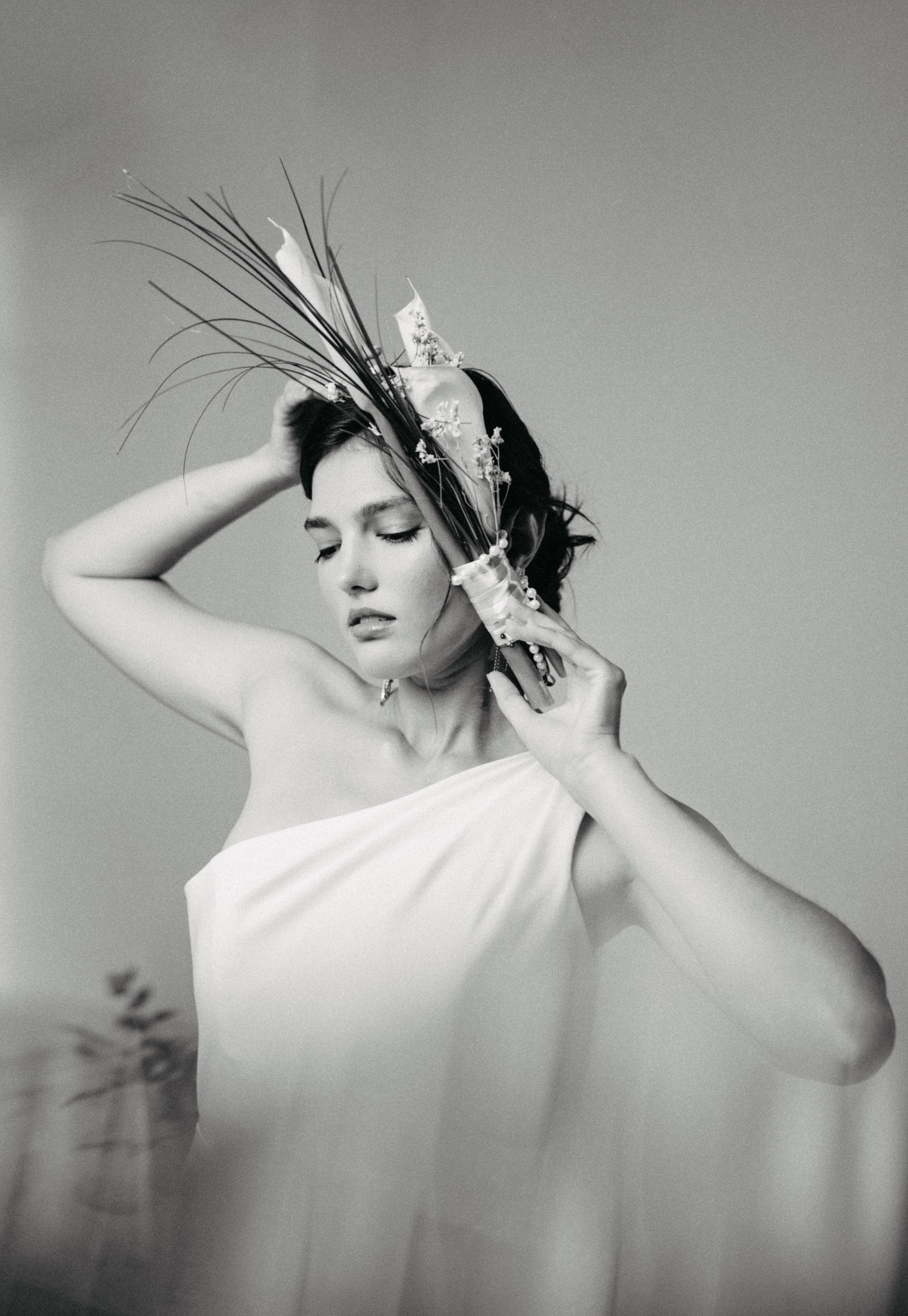 Свадебная История В Фотостудии Черно-Белое/Воркшоп. Фотограф в Красноярске Евдокимова Анастасия