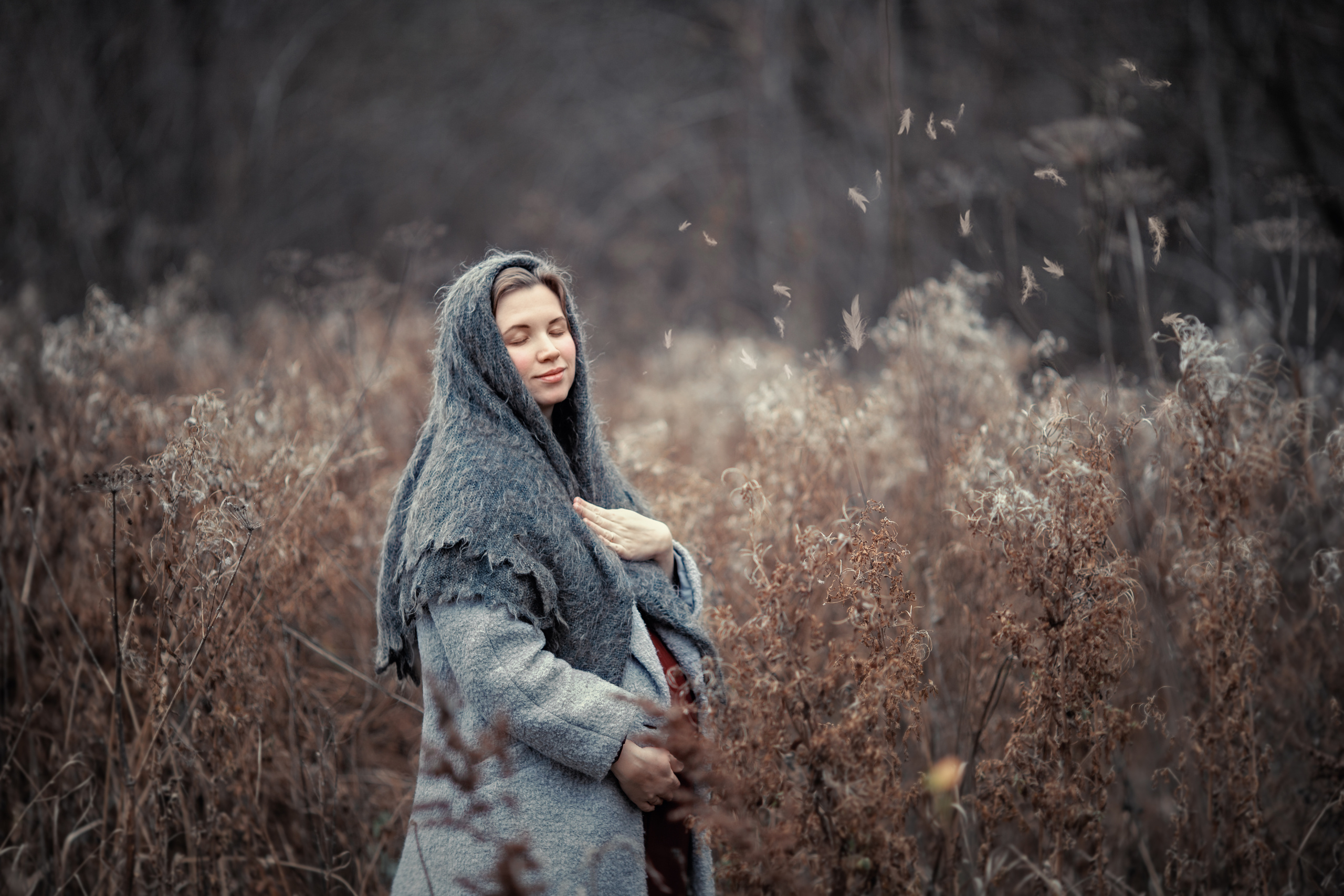 На природе. Фотограф Юлия Тягина Москва