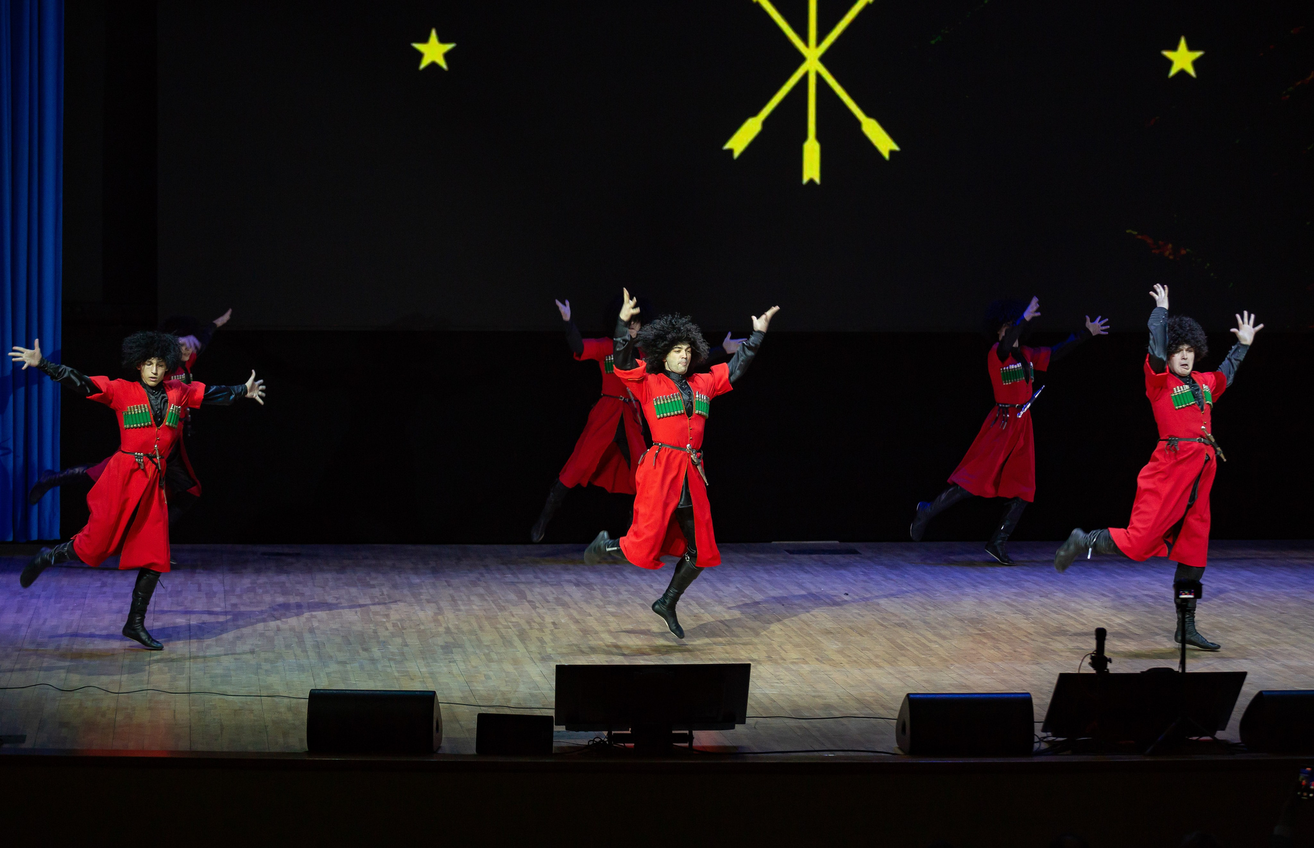 Юбилейный концерт танцевального коллектива «Адыги». Репортажный фотограф в Москве