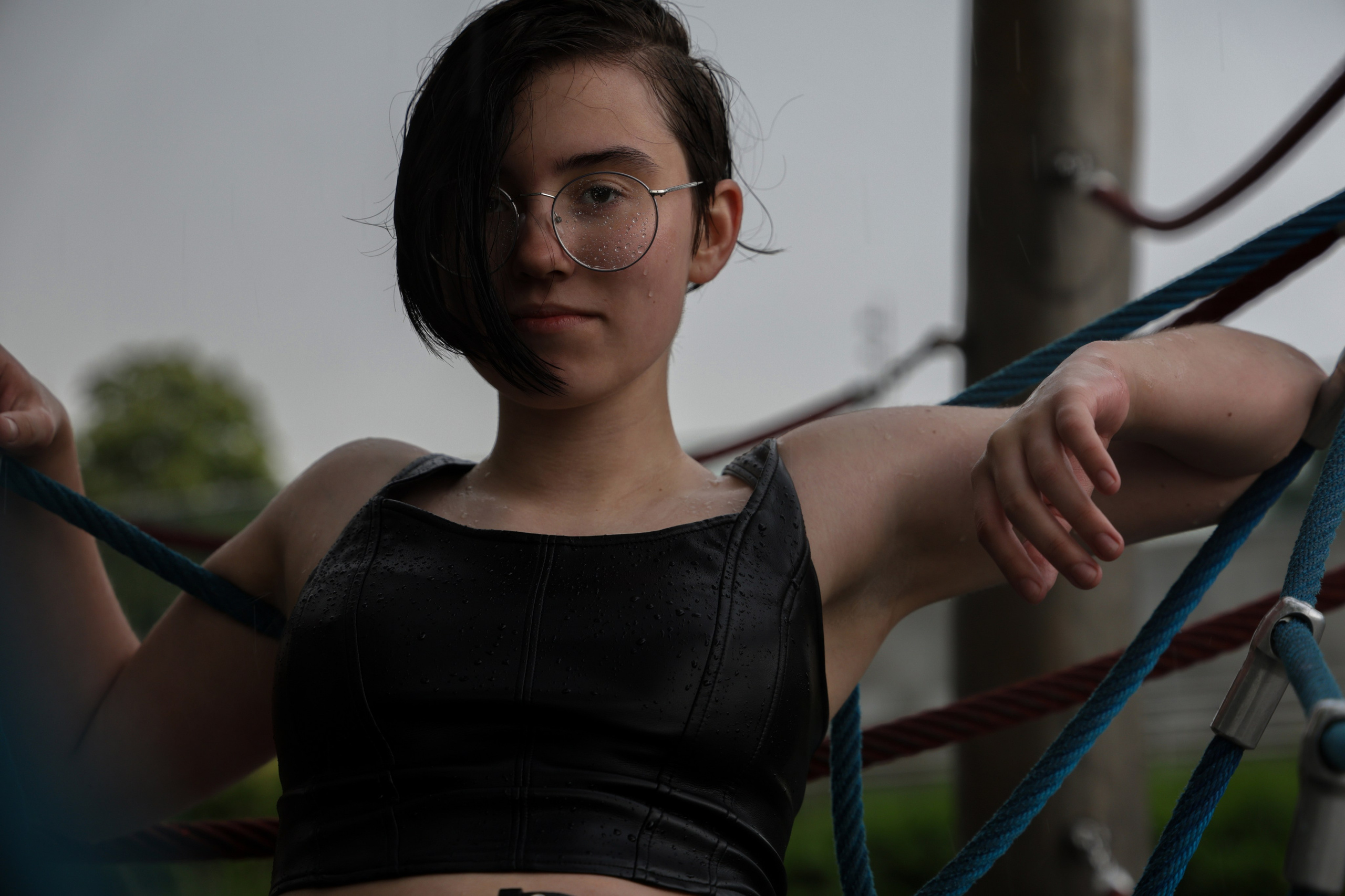 Дождь. Портретный фотограф в Москве Блинова Мария