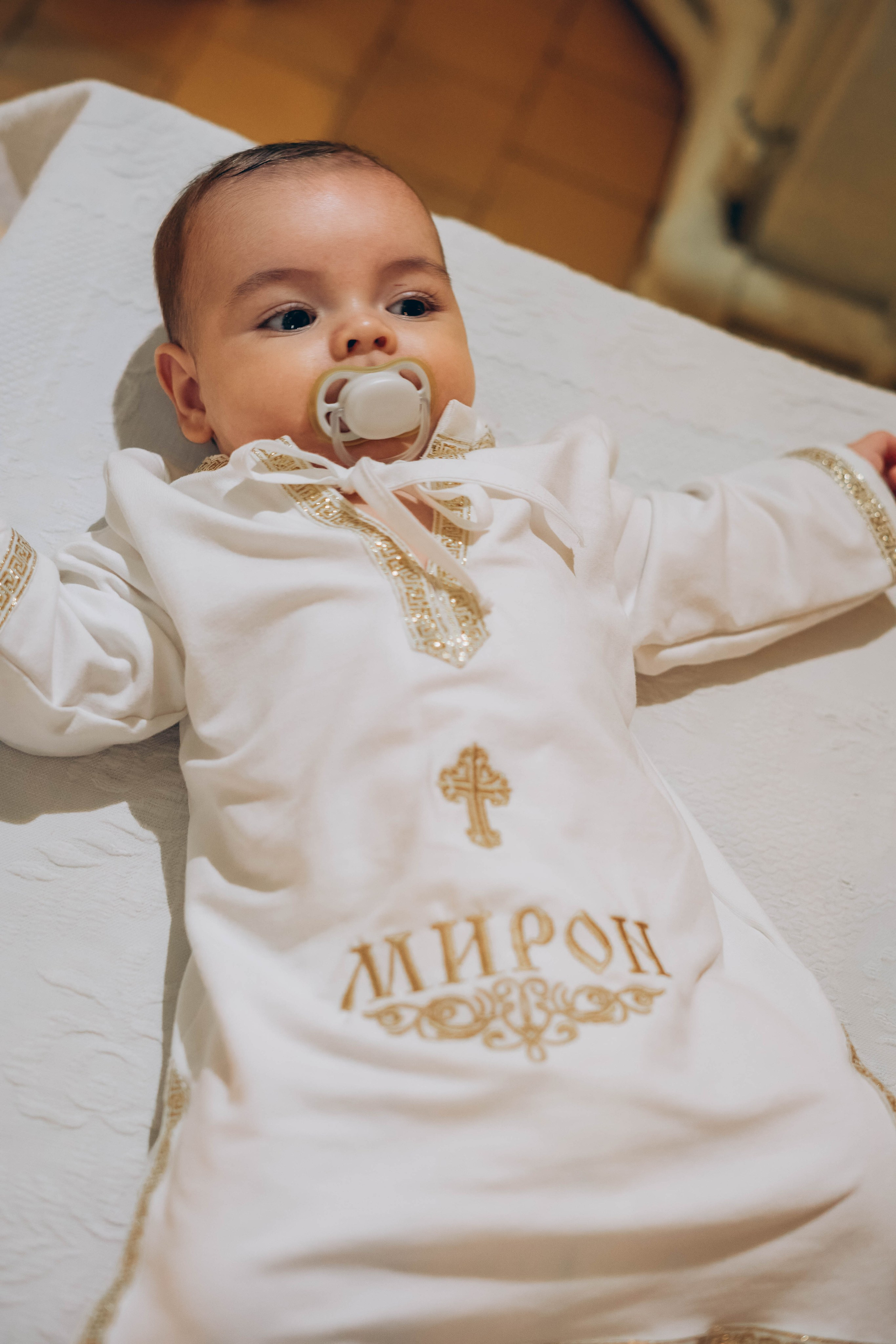 Таинство крещения Мирона