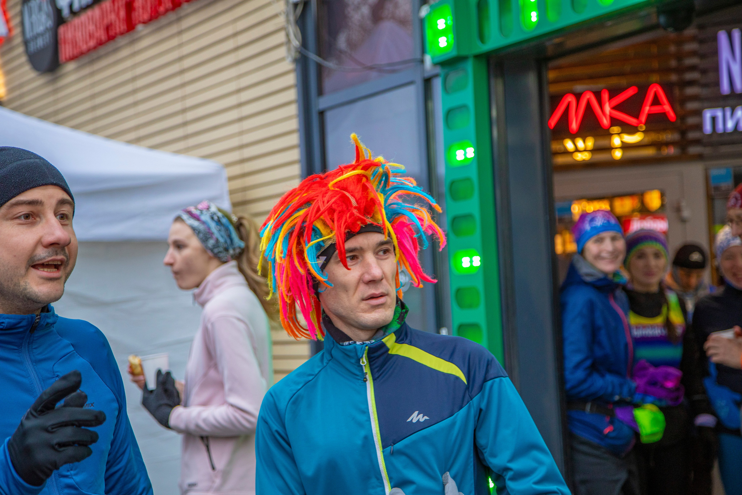 Марафон у дома, этап Химки 22.12.24. Фотограф Сергей Ловкий