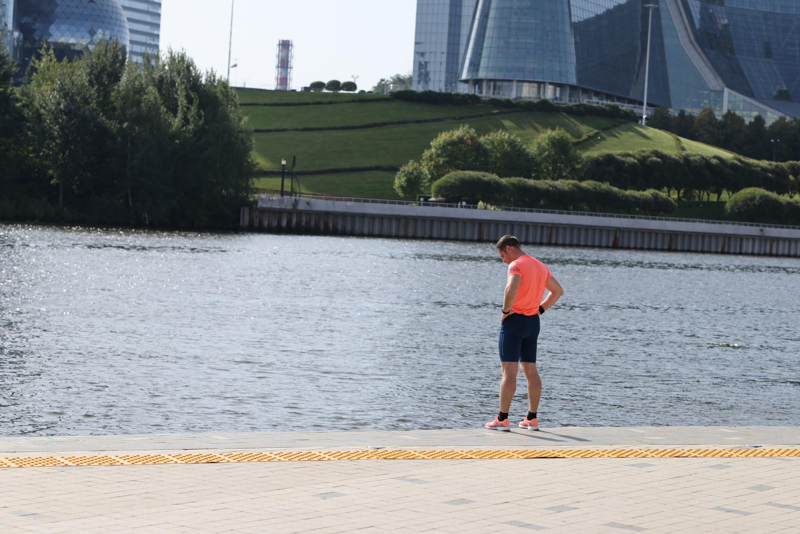 Последний летний старт 5 вёрст Павшинская пойма. Фотограф Сергей Ловкий