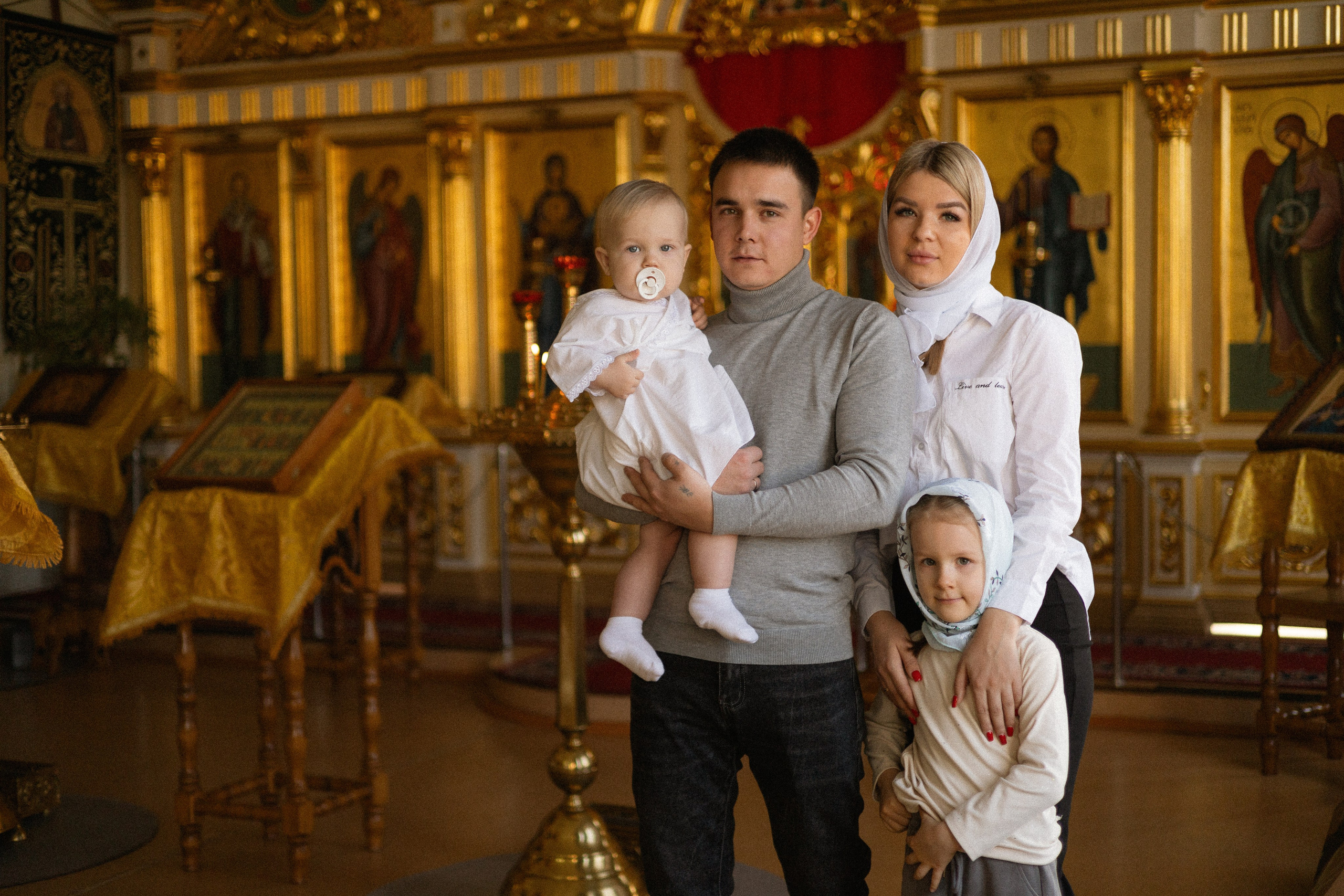 Крещение Лёвы. Фотограф в г. Чита