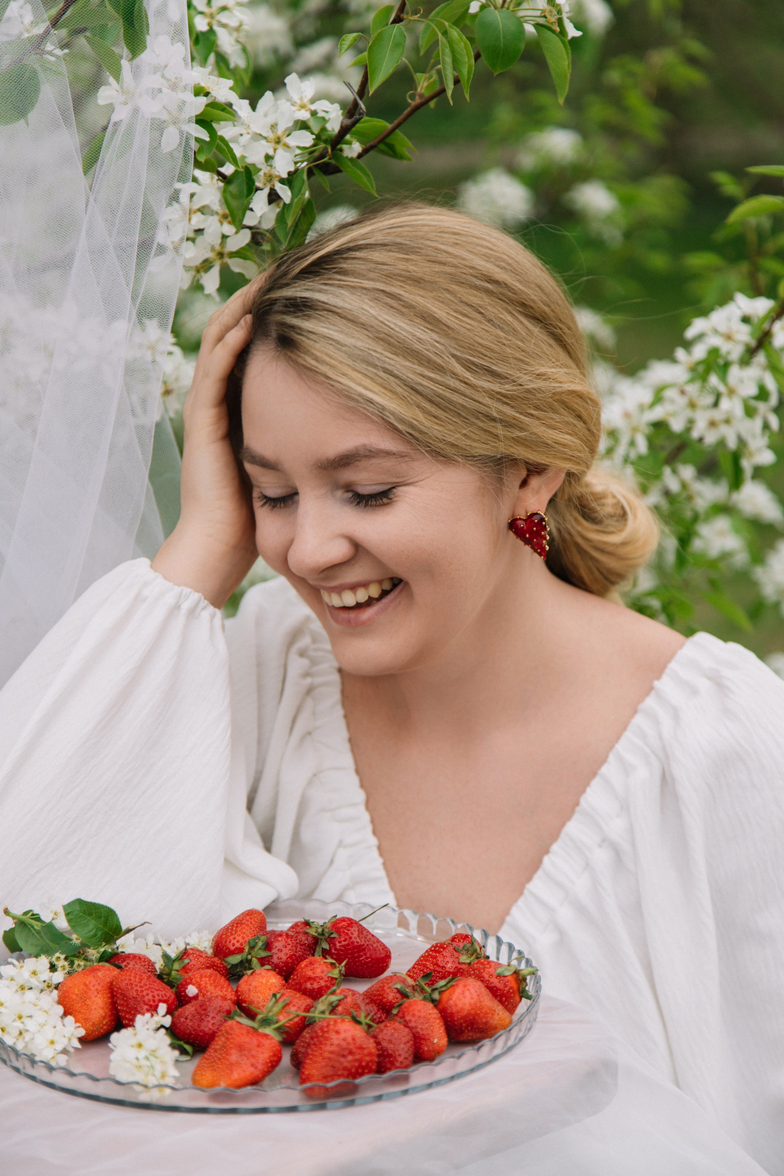 Юлия цветение. Фотограф Красноярск Алина Степанчишина