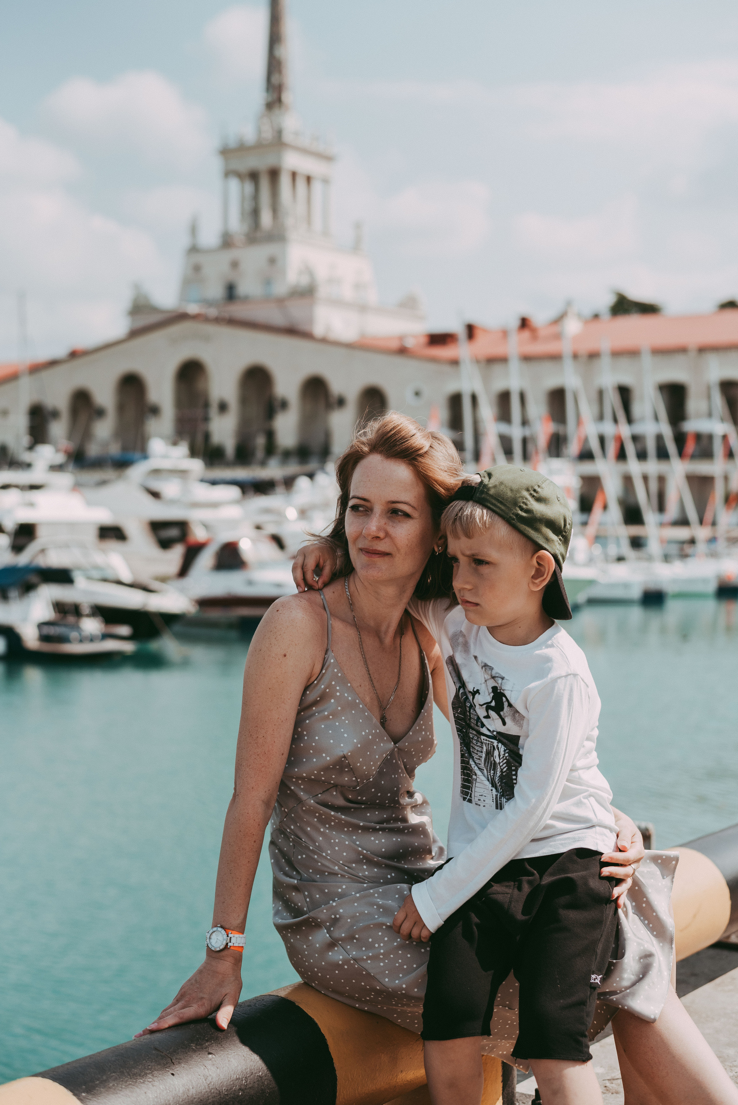 Наталья Сергеевна и Сергей Андреевич 👩‍👦💙 Прогулка летом. Фотограф в Сочи — Маргарита Поганова