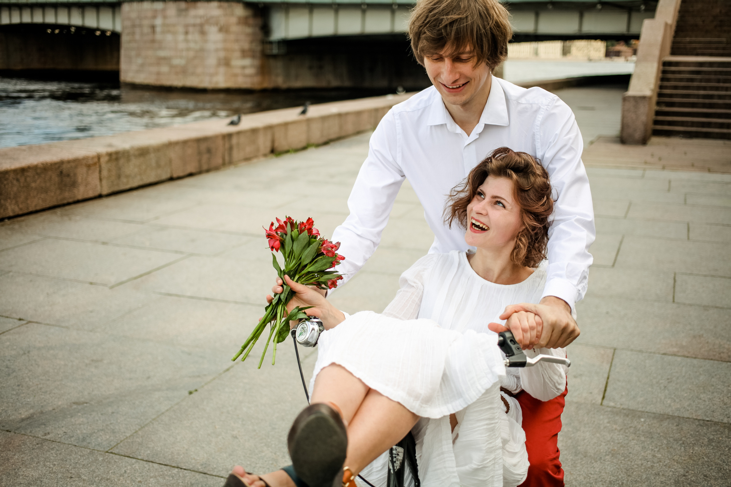 Evgeny and Nadya. Darin the photographer